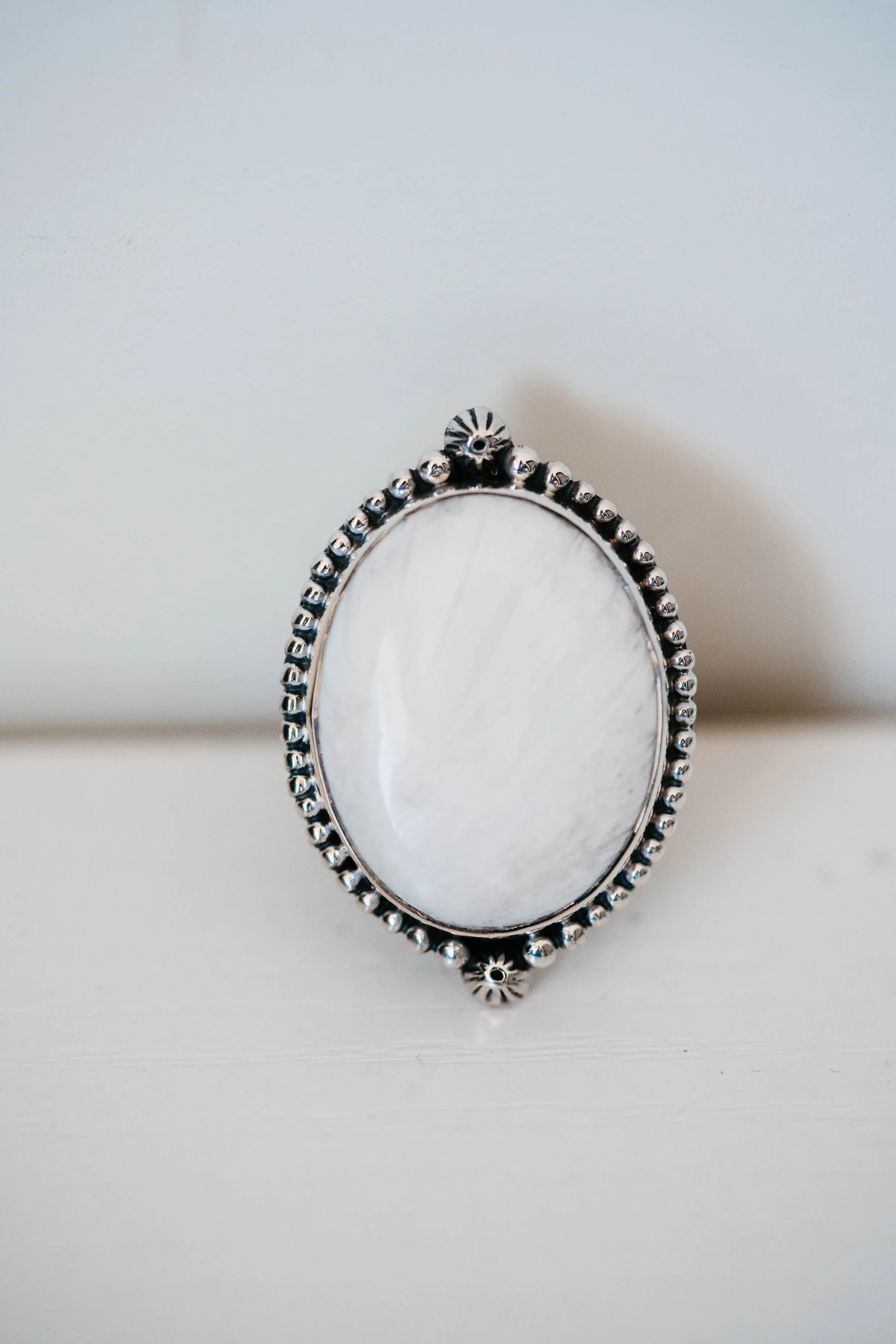 Aaliyah Ring | Scolecite sold by Goldie Lew product image thumbnail 3