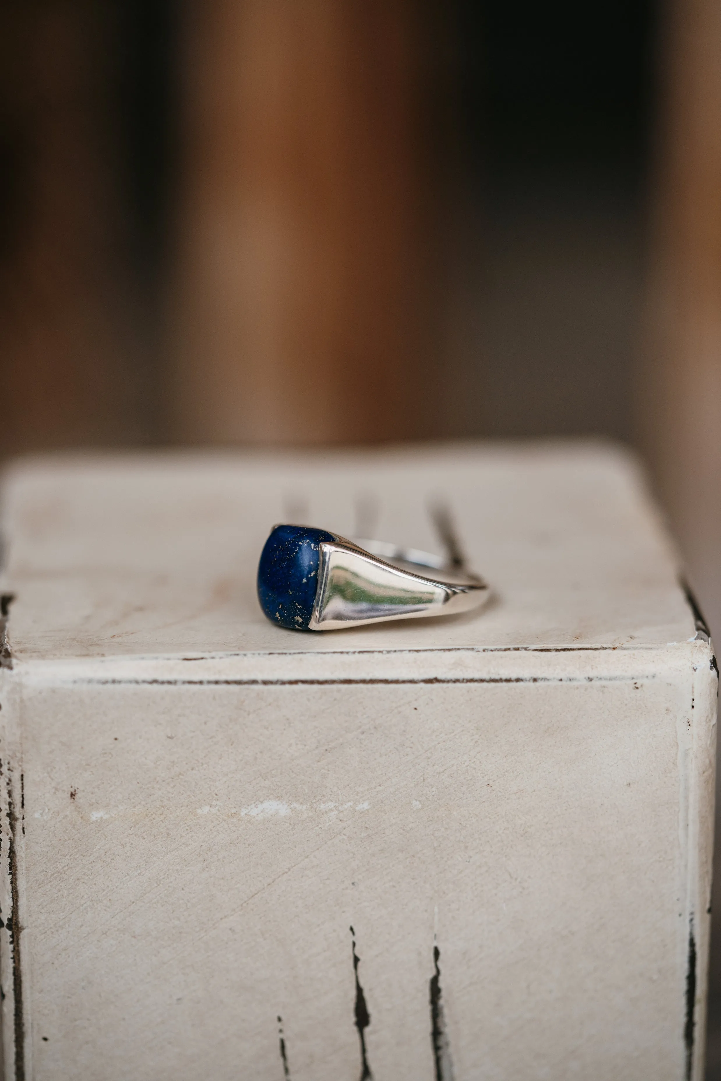 Kellen Ring | Blue Lapis sold by Goldie Lew product image thumbnail 2