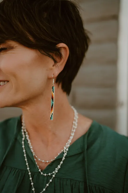 Tribal Earrings | Line - FINAL SALE sold by Goldie Lew