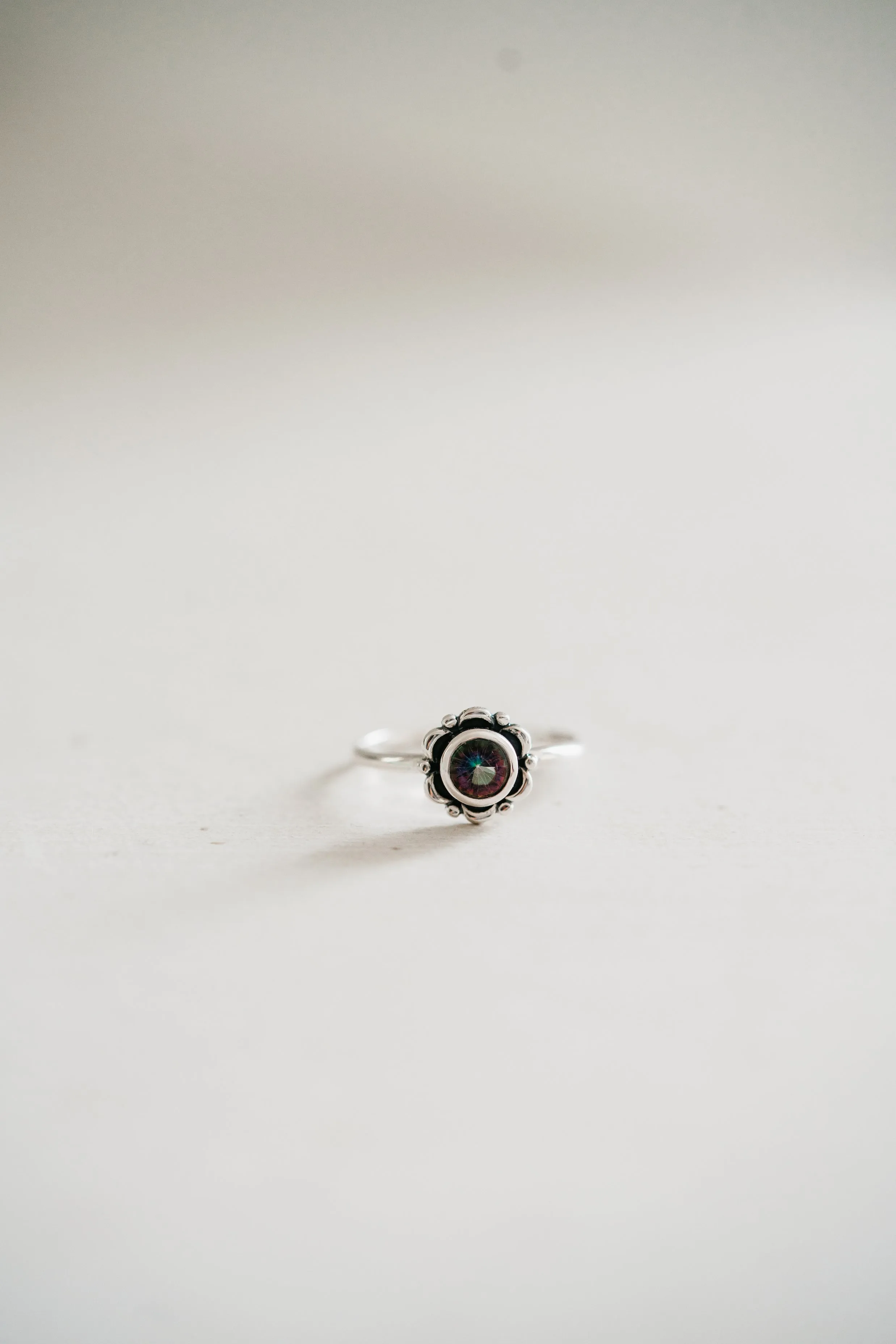 Violet Ring | Mystic Quartz sold by Goldie Lew