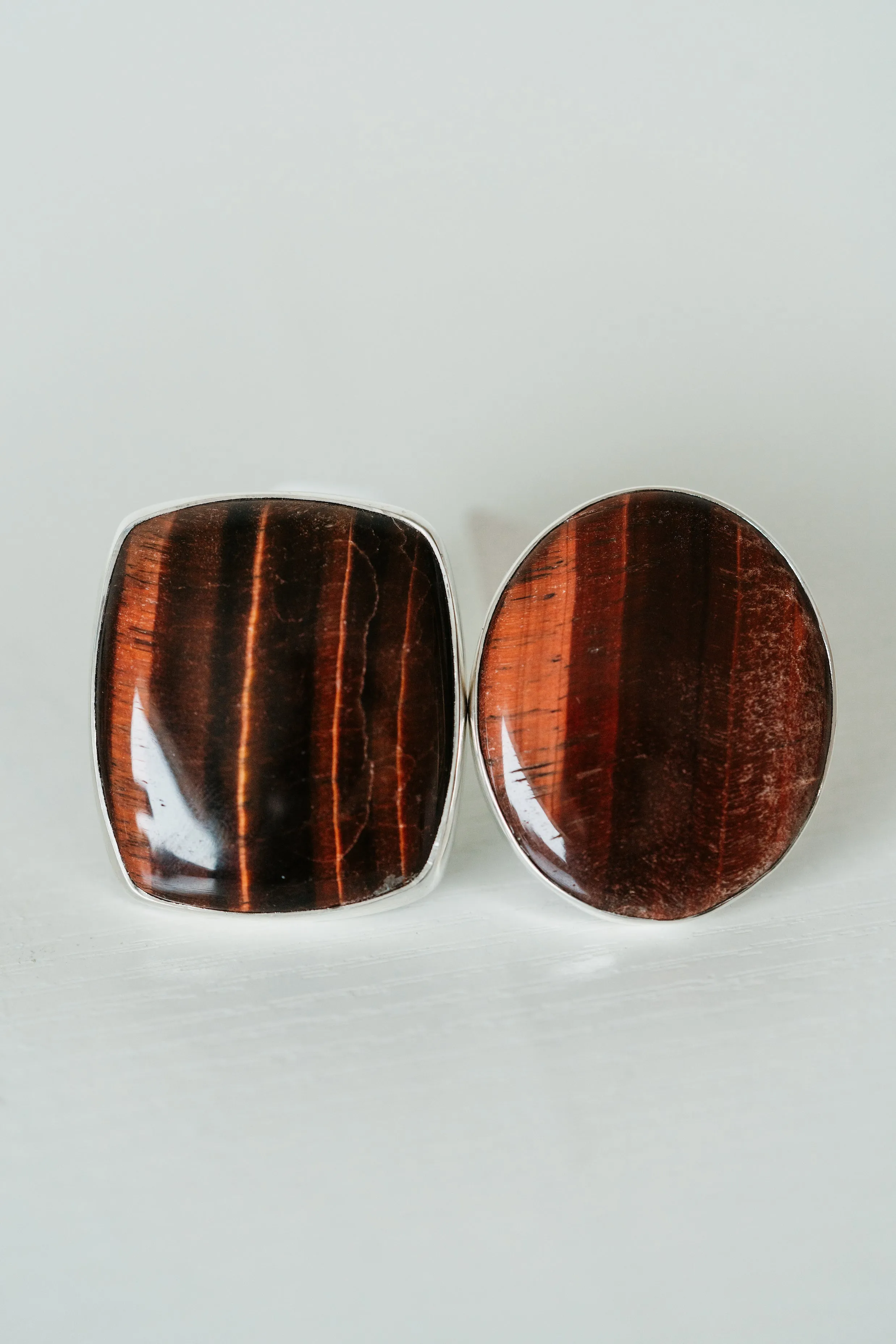Silvia Ring | Red Tiger's Eye sold by Goldie Lew
