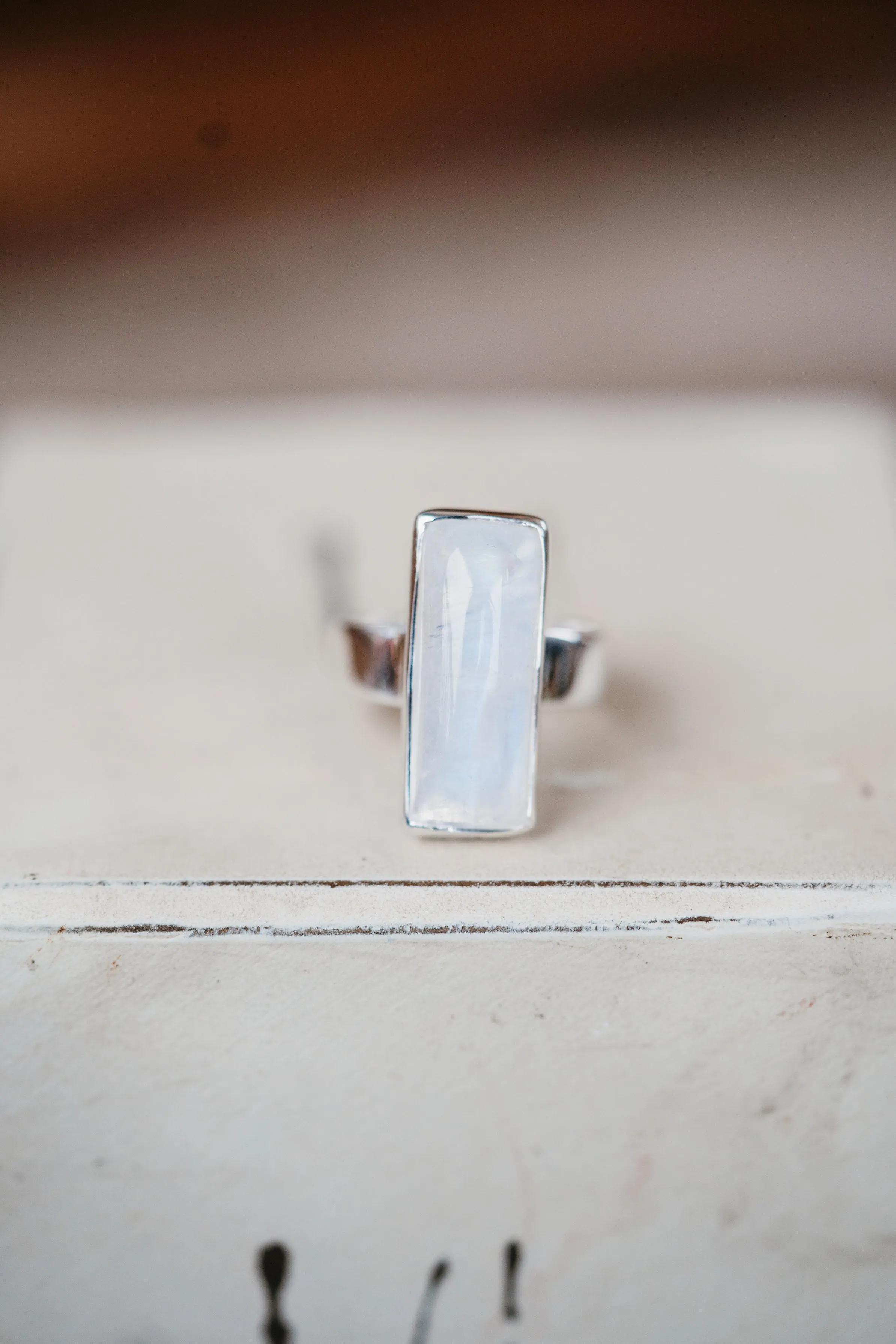 Peta Ring | Moonstone sold by Goldie Lew