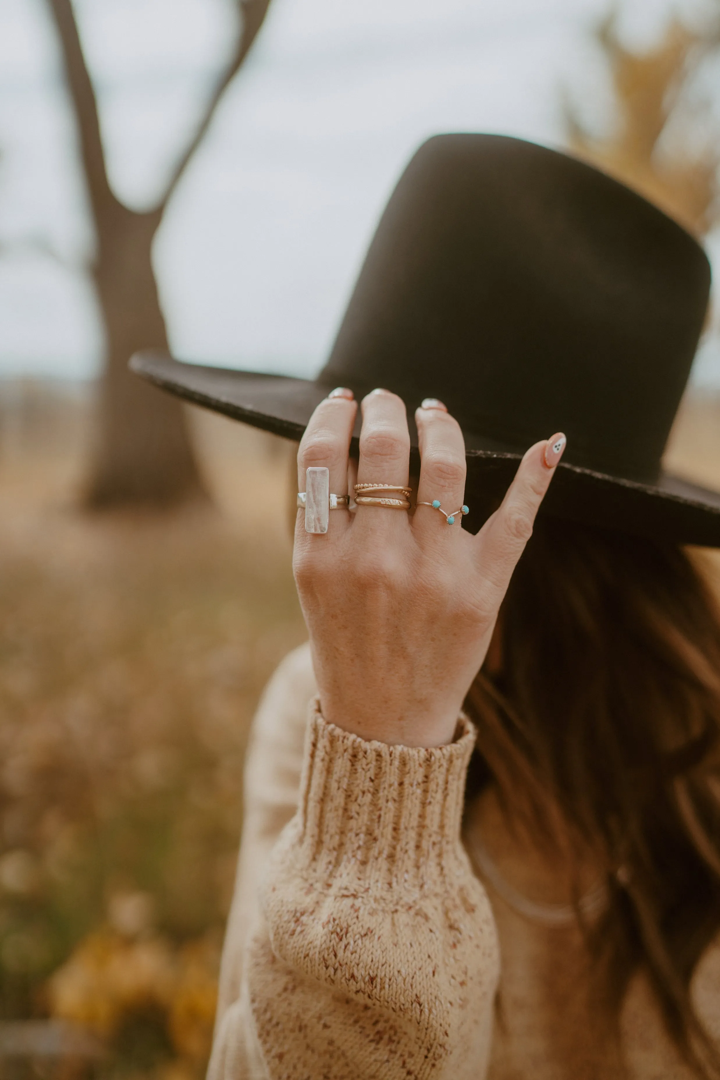 Peta Ring | Moonstone sold by Goldie Lew product image thumbnail 3