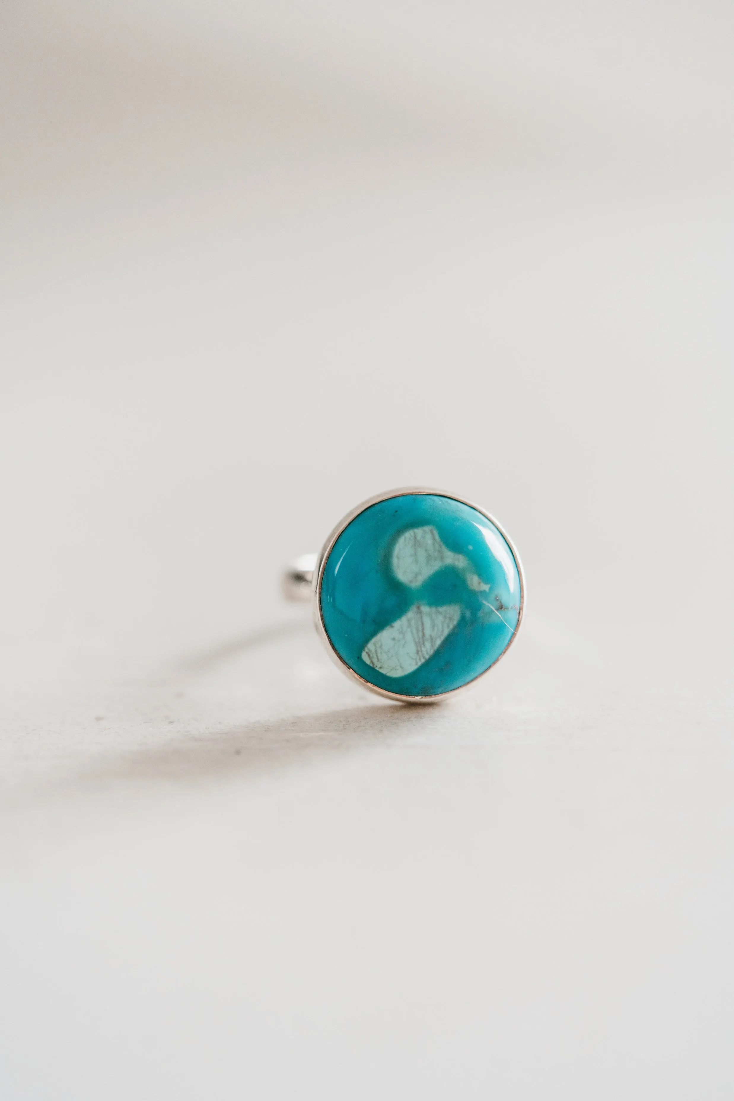 Leonard Ring | Turquoise sold by Goldie Lew product image thumbnail 5