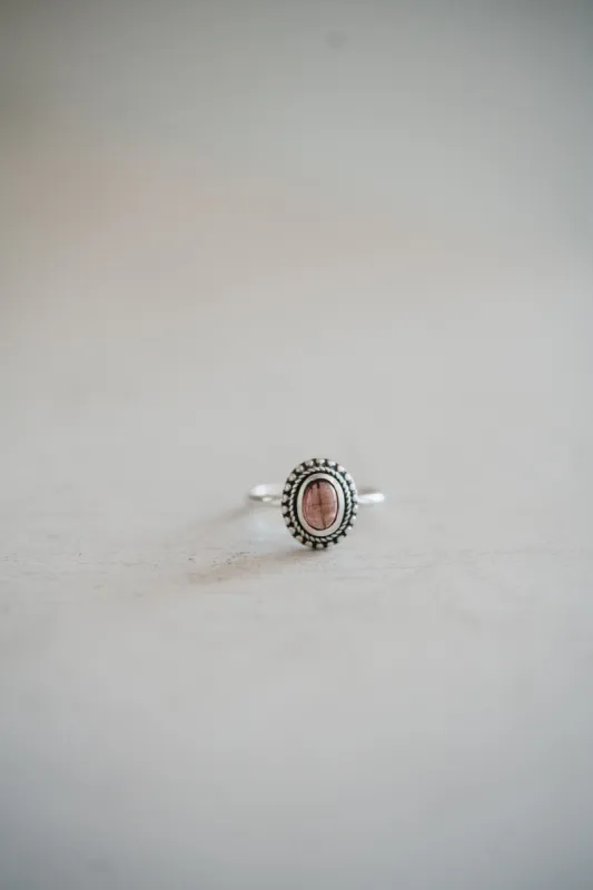 Aurora Ring | Pink Tourmaline sold by Goldie Lew