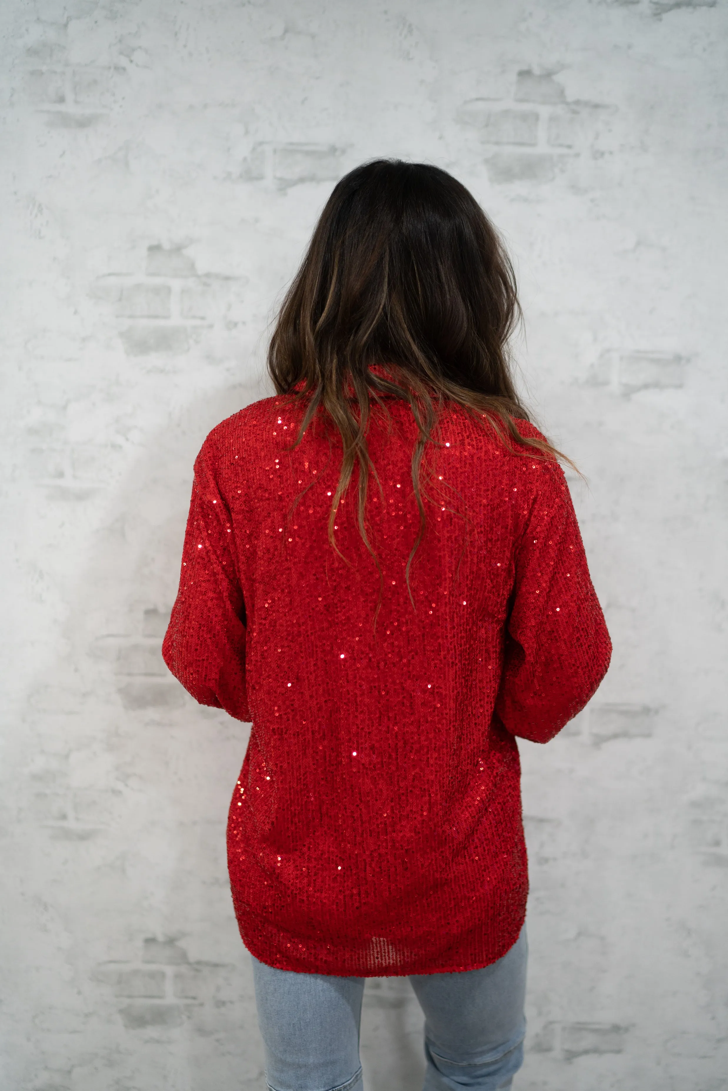 Riveting Red Top | Extended Sizing sold by Goldie Lew product image thumbnail 5