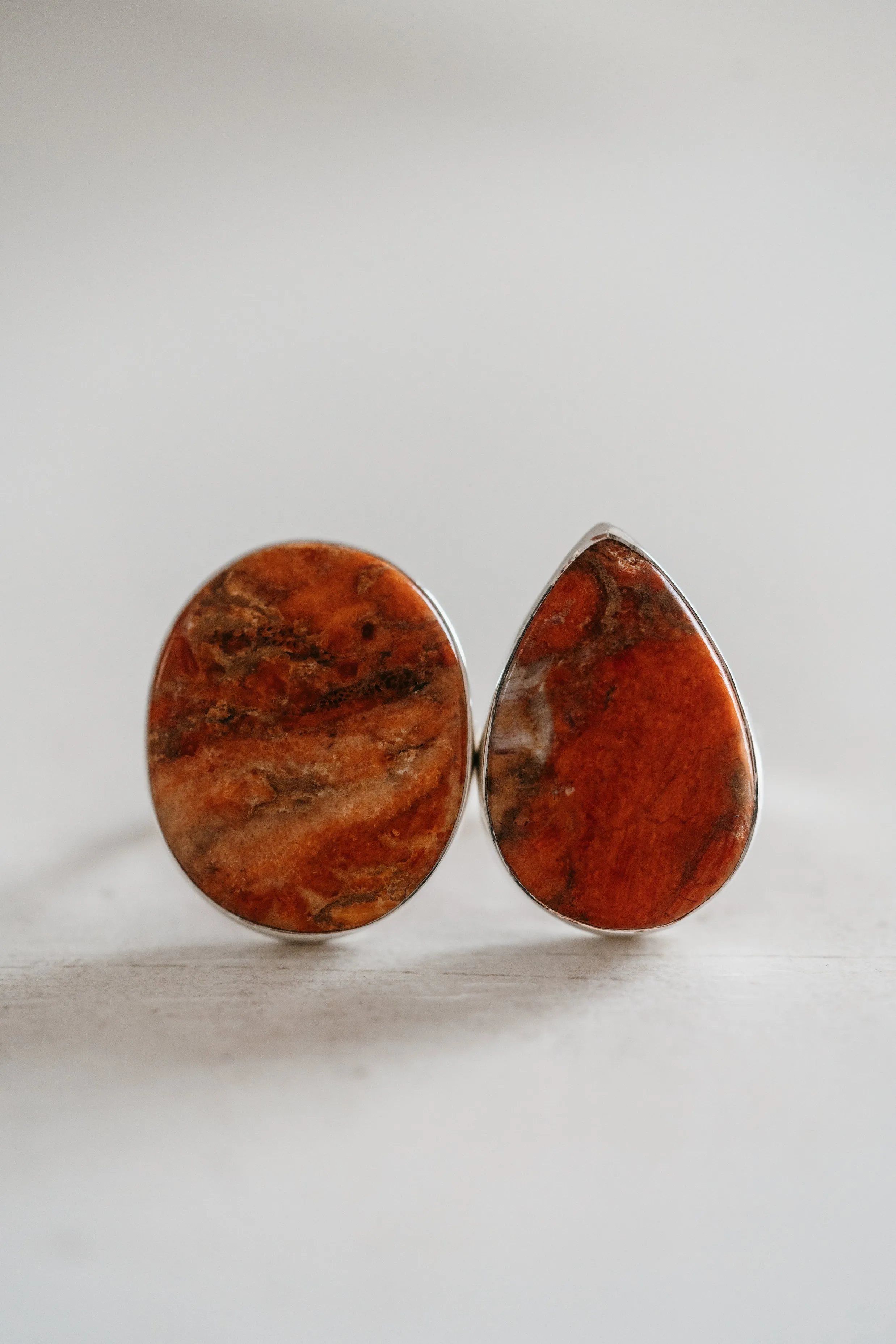 Clinton Ring | Sponge Coral - FINAL SALE sold by Goldie Lew