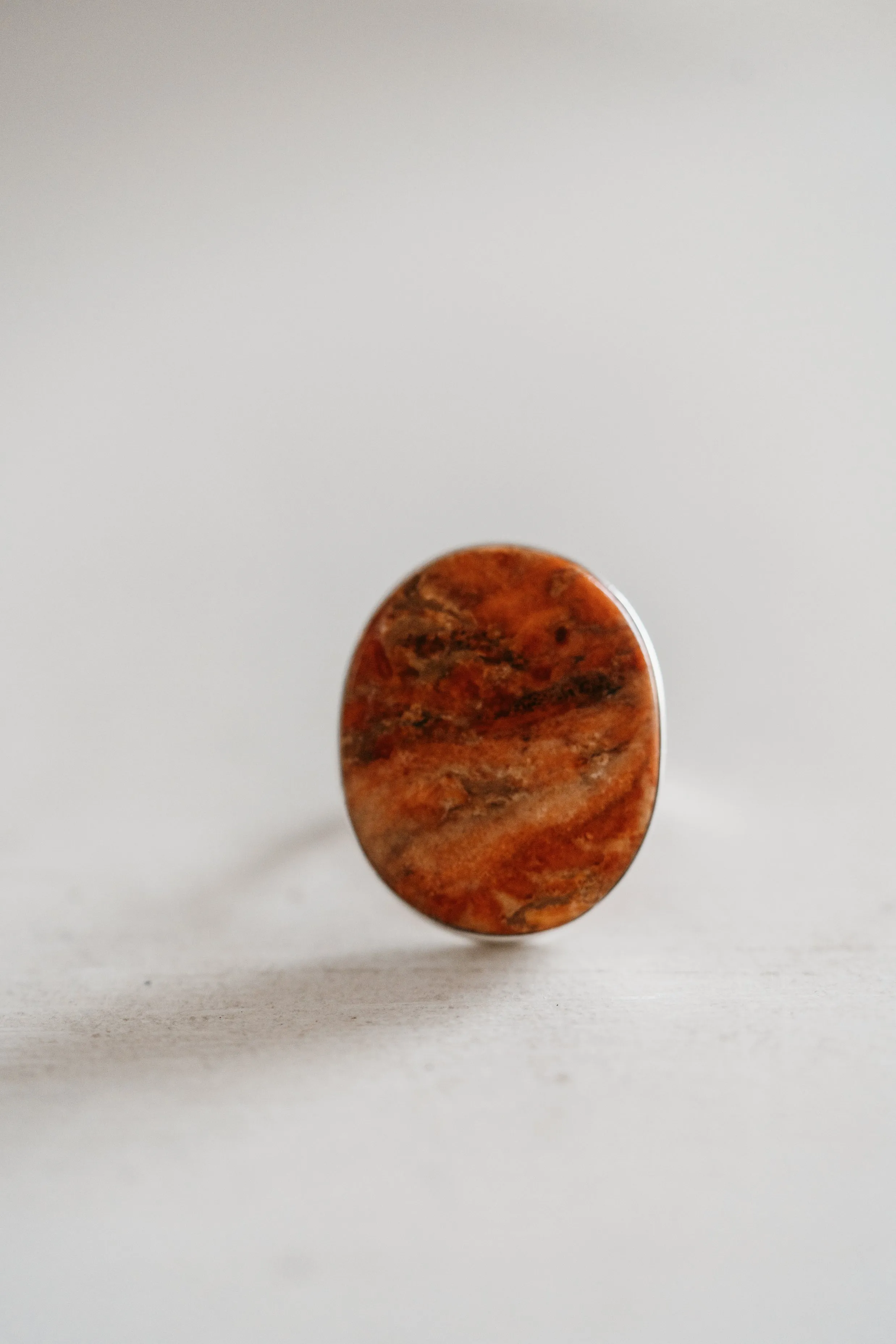 Clinton Ring | Sponge Coral - FINAL SALE sold by Goldie Lew product image thumbnail 4