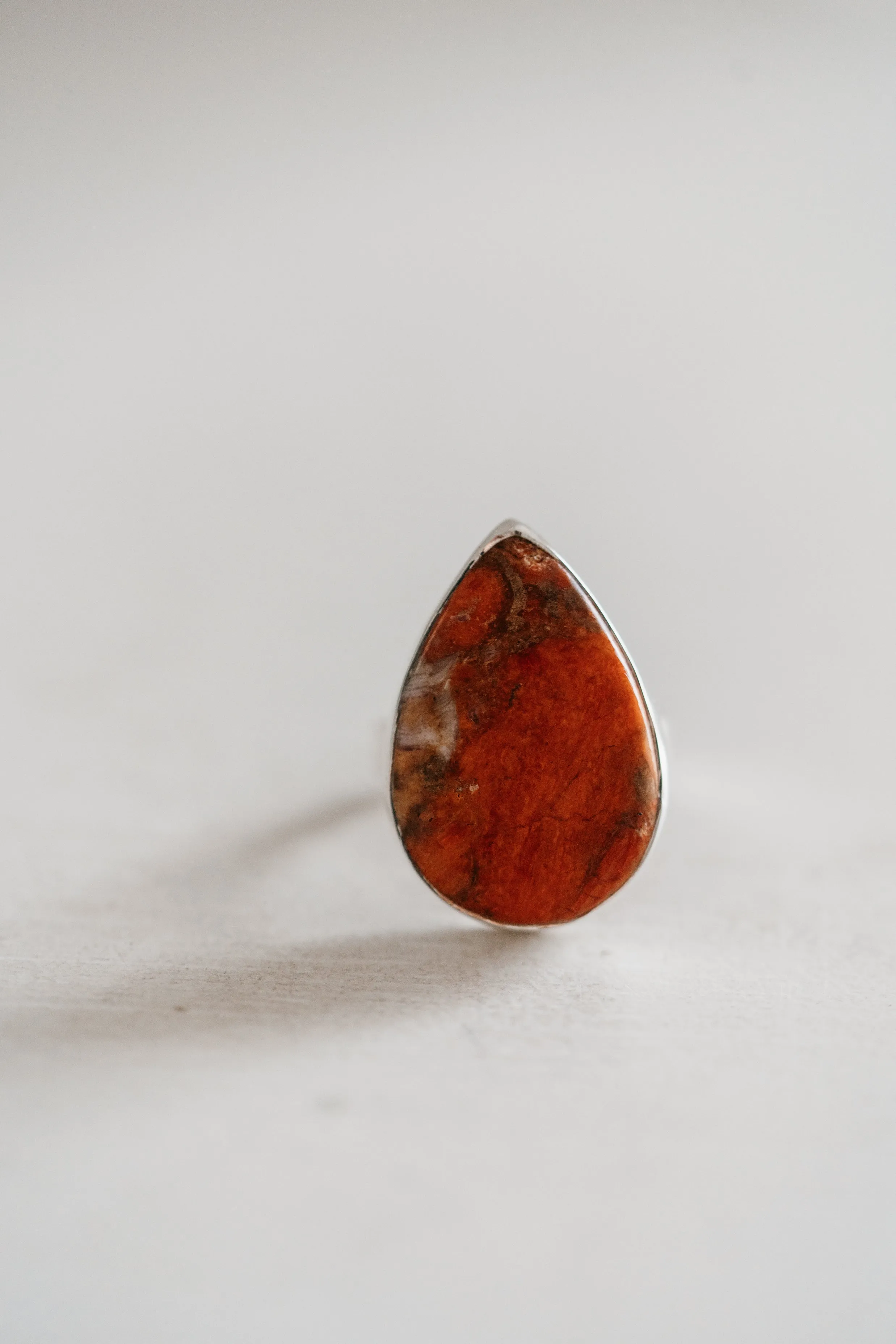 Clinton Ring | Sponge Coral - FINAL SALE sold by Goldie Lew product image thumbnail 5