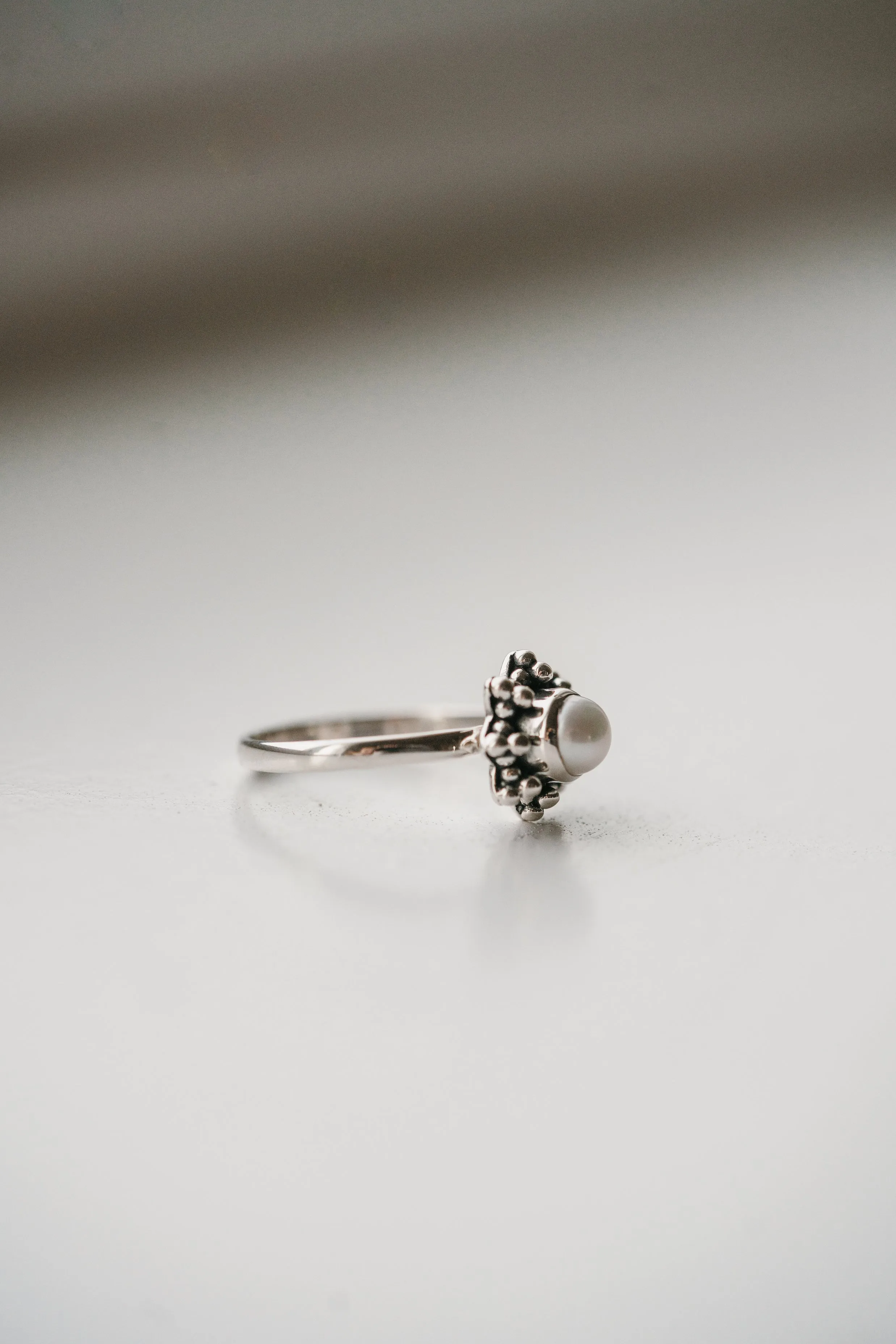 Sheila Ring | Fresh Water Pearl sold by Goldie Lew product image thumbnail 2