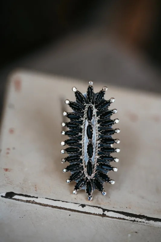 Josie Ring | Black Onyx sold by Goldie Lew