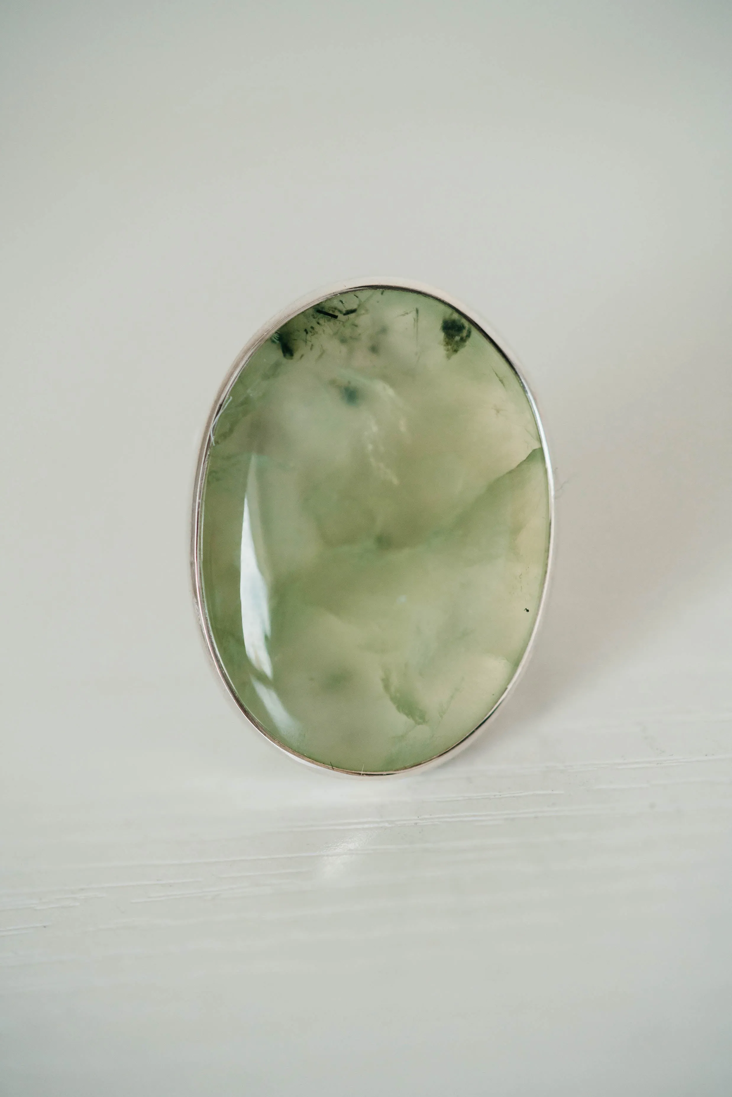 Deanna Ring | Prehnite sold by Goldie Lew product image thumbnail 4
