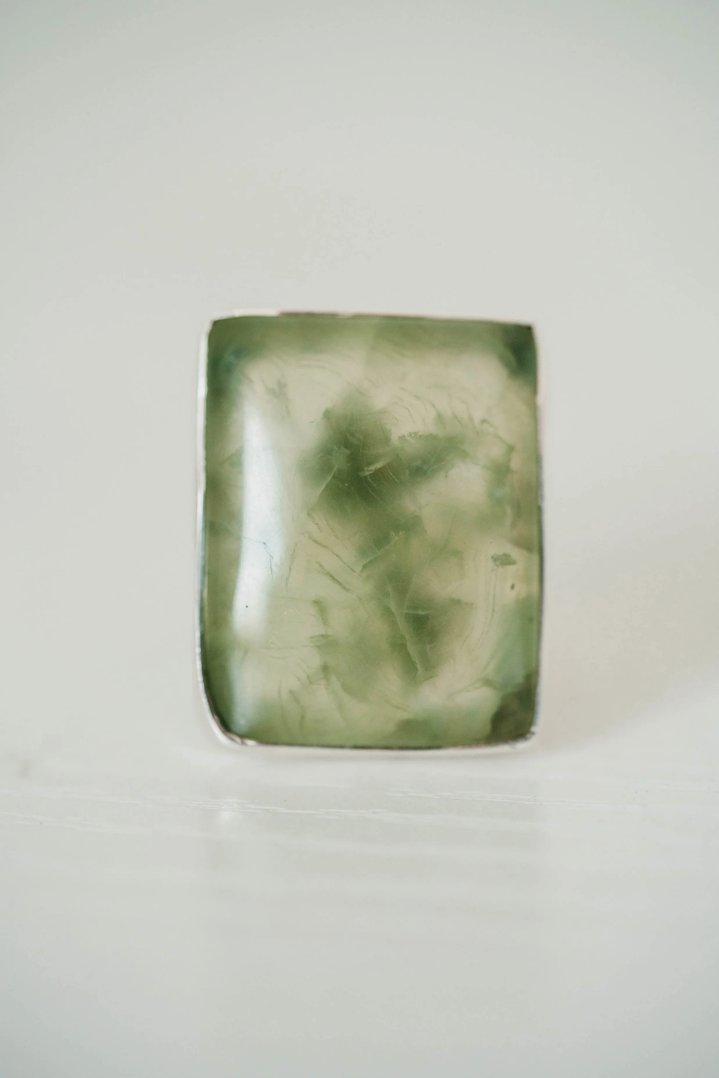 Deanna Ring | Prehnite sold by Goldie Lew