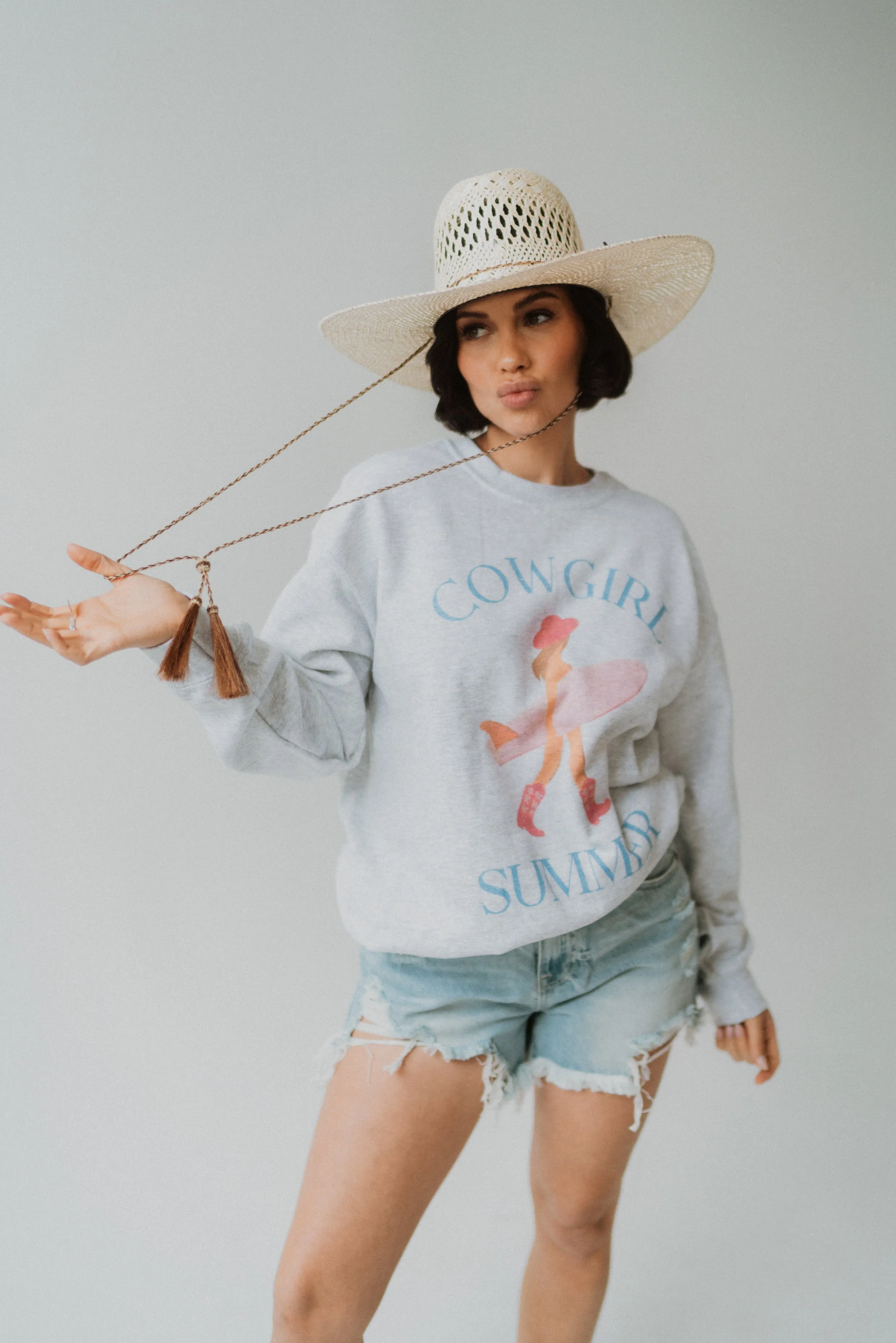 Cowgirl Summer Sweatshirt sold by Goldie Lew product image thumbnail 3