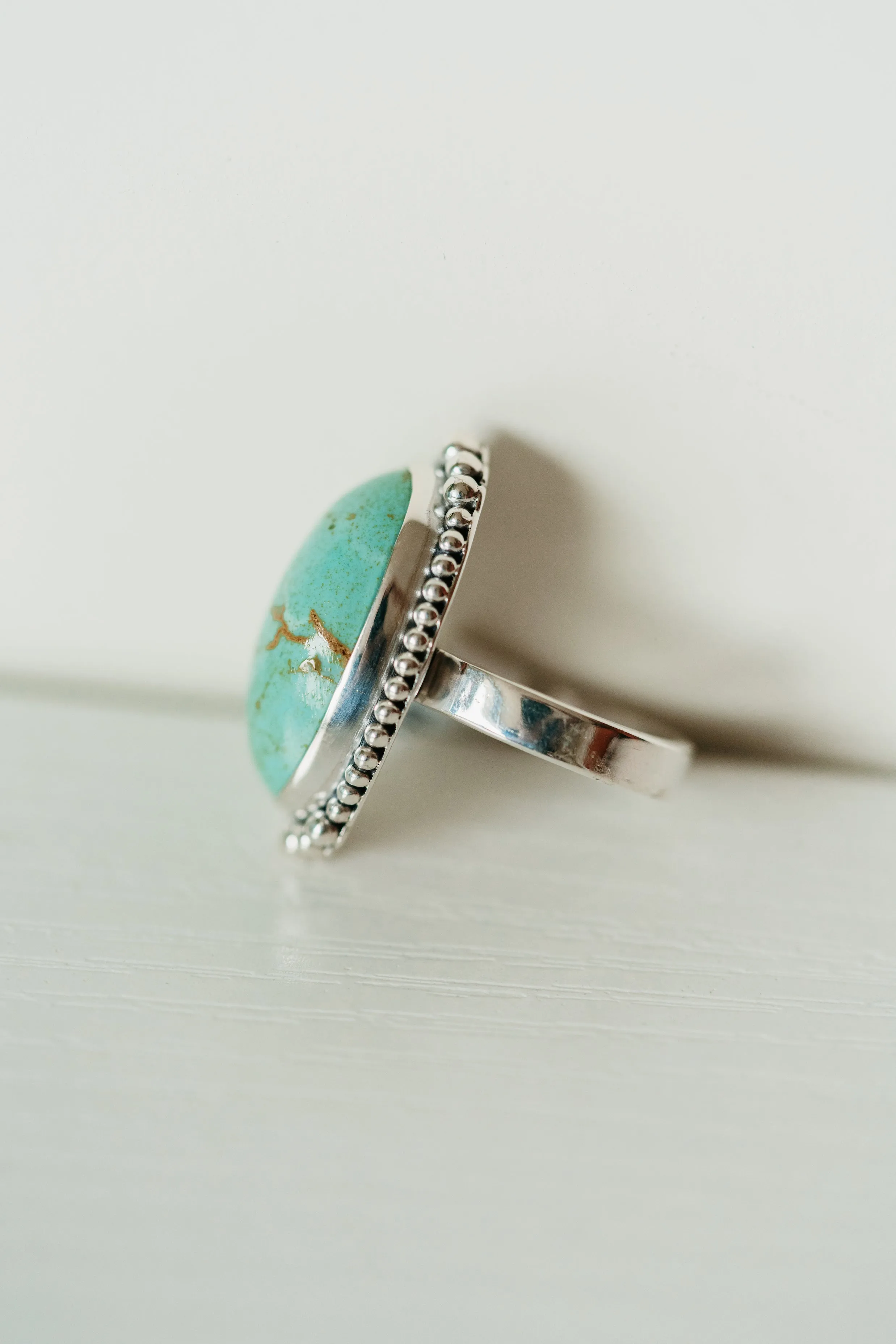 Kayla Ring | Turquoise sold by Goldie Lew product image thumbnail 3