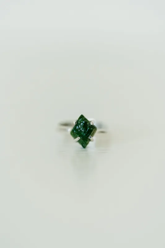 Eleanor Ring | Chrysoprase sold by Goldie Lew