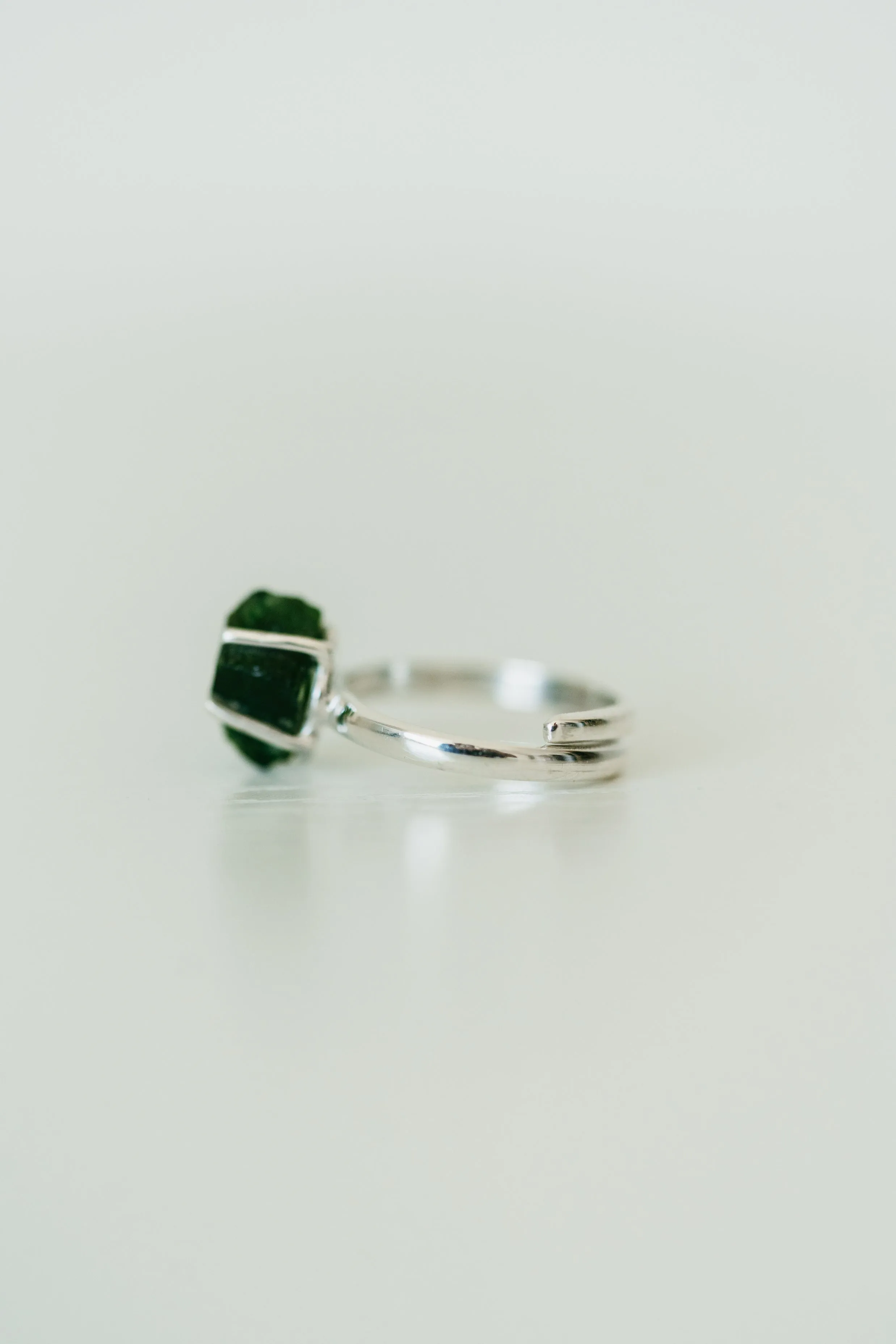 Eleanor Ring | Chrysoprase sold by Goldie Lew product image thumbnail 5