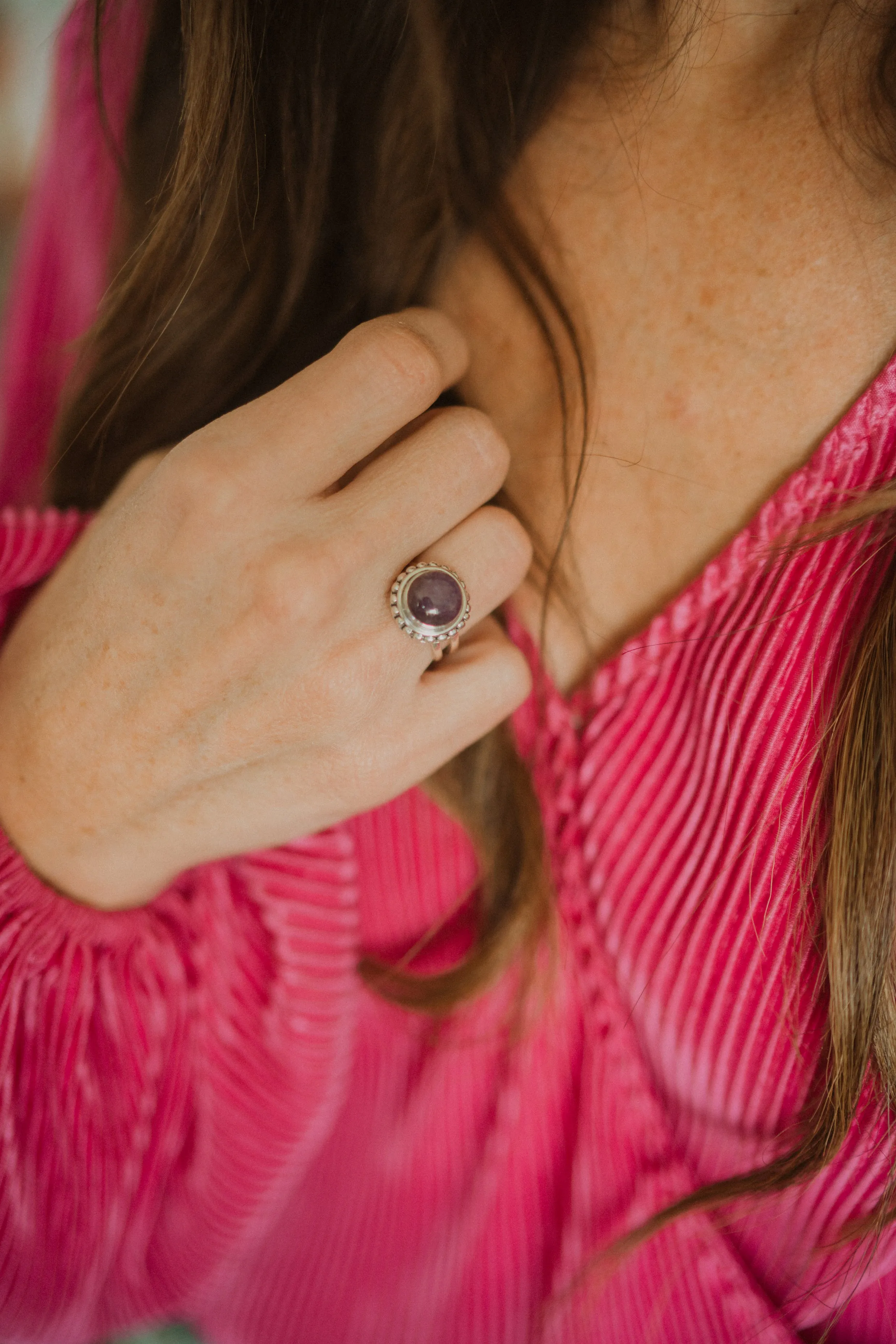 Isaac Ring | Star Ruby sold by Goldie Lew product image thumbnail 2