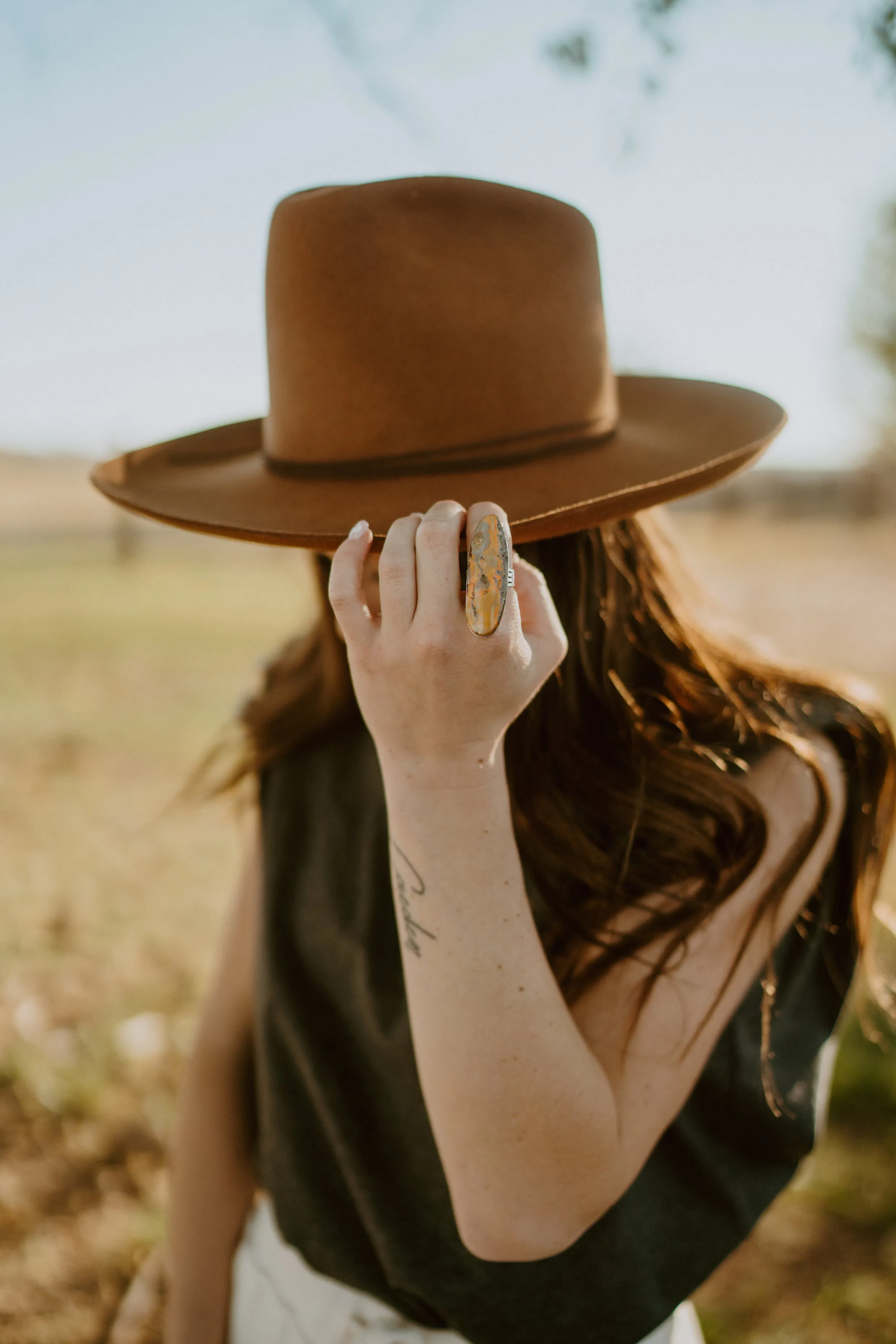 Shandi Ring | Bumblebee Jasper - FINAL SALE sold by Goldie Lew product image thumbnail 5
