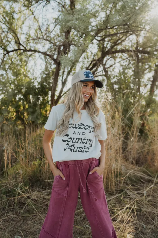 Cowboys & Country Music T-Shirt sold by Goldie Lew