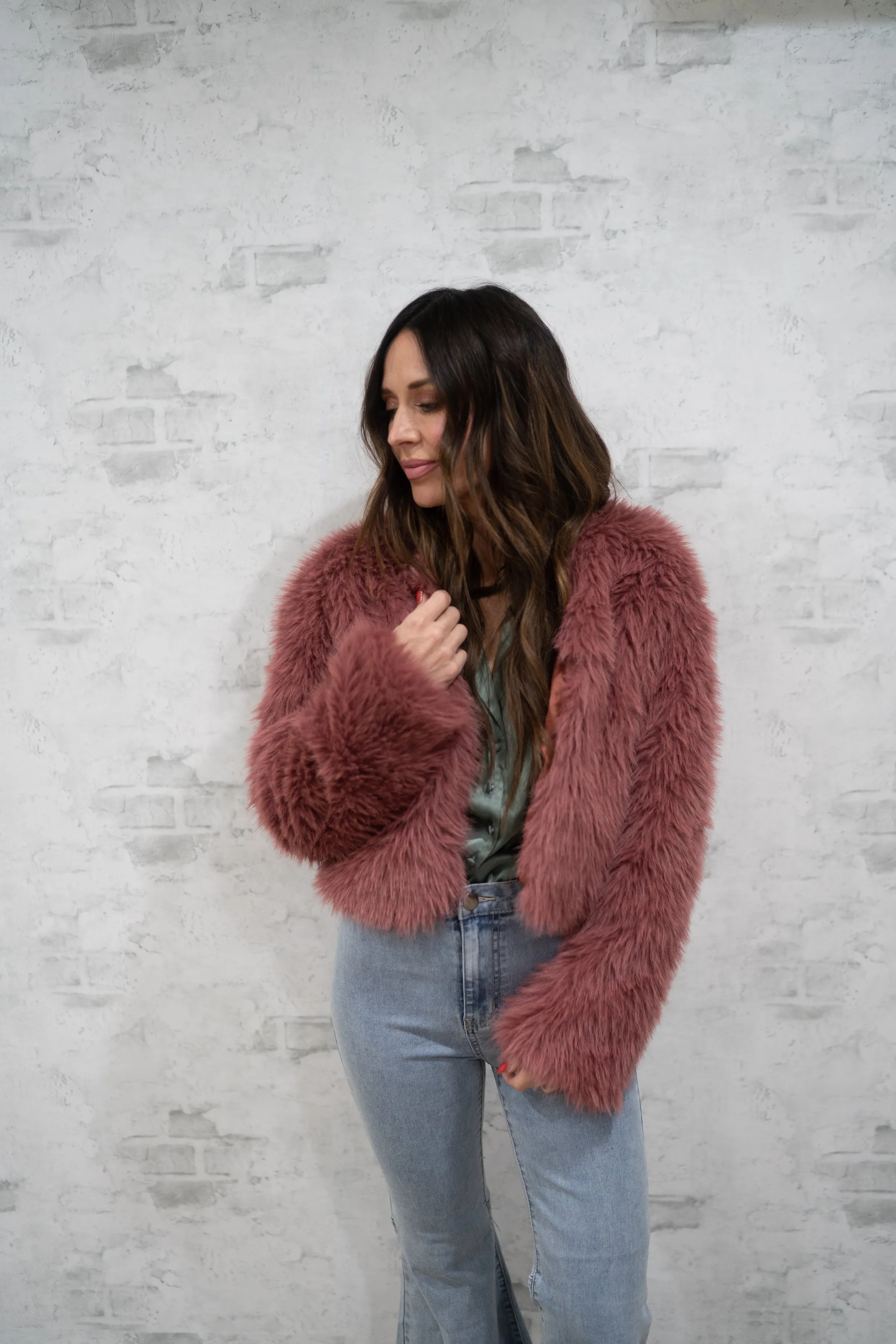 Lorenzo Fur Jacket sold by Goldie Lew product image thumbnail 2