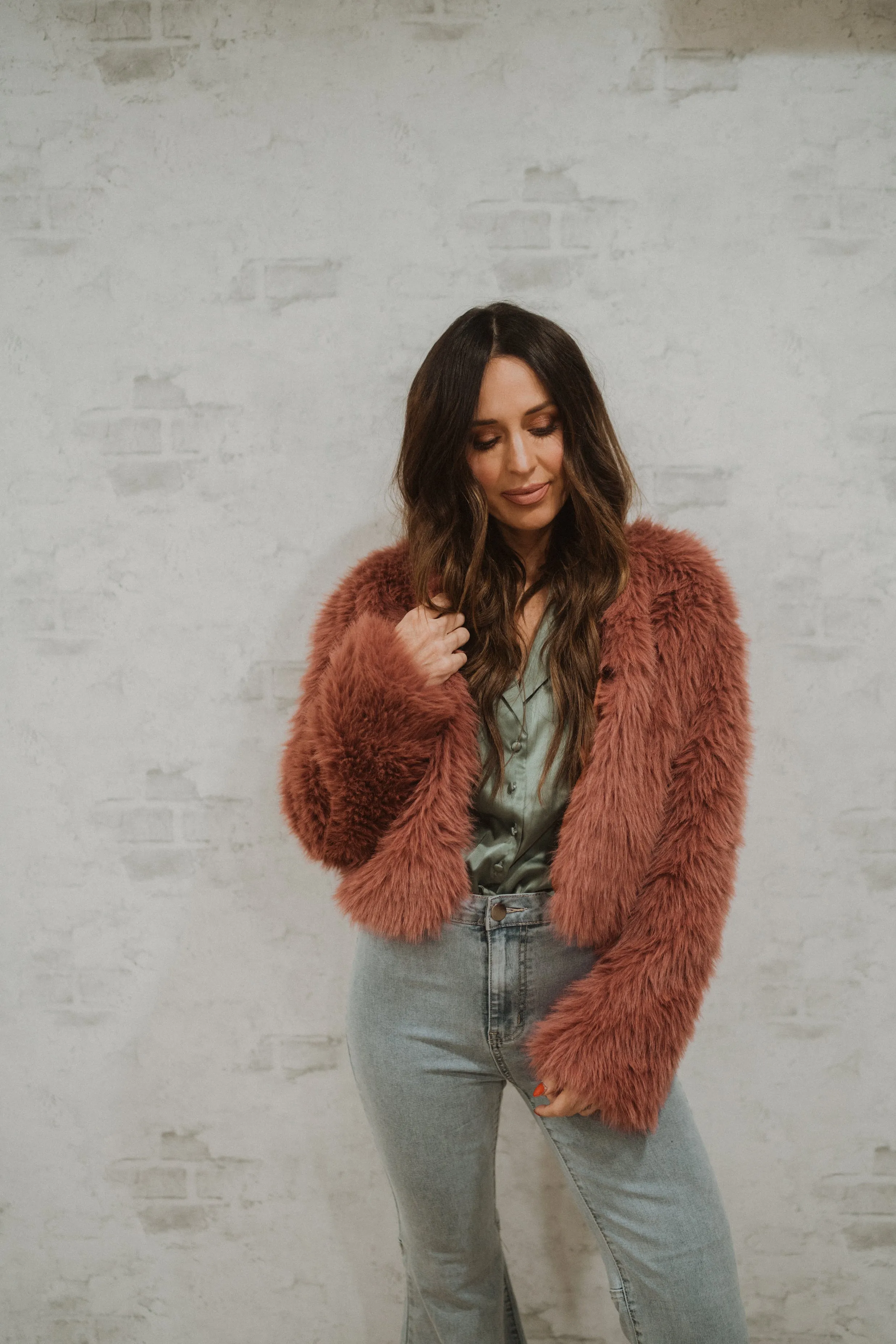 Lorenzo Fur Jacket sold by Goldie Lew