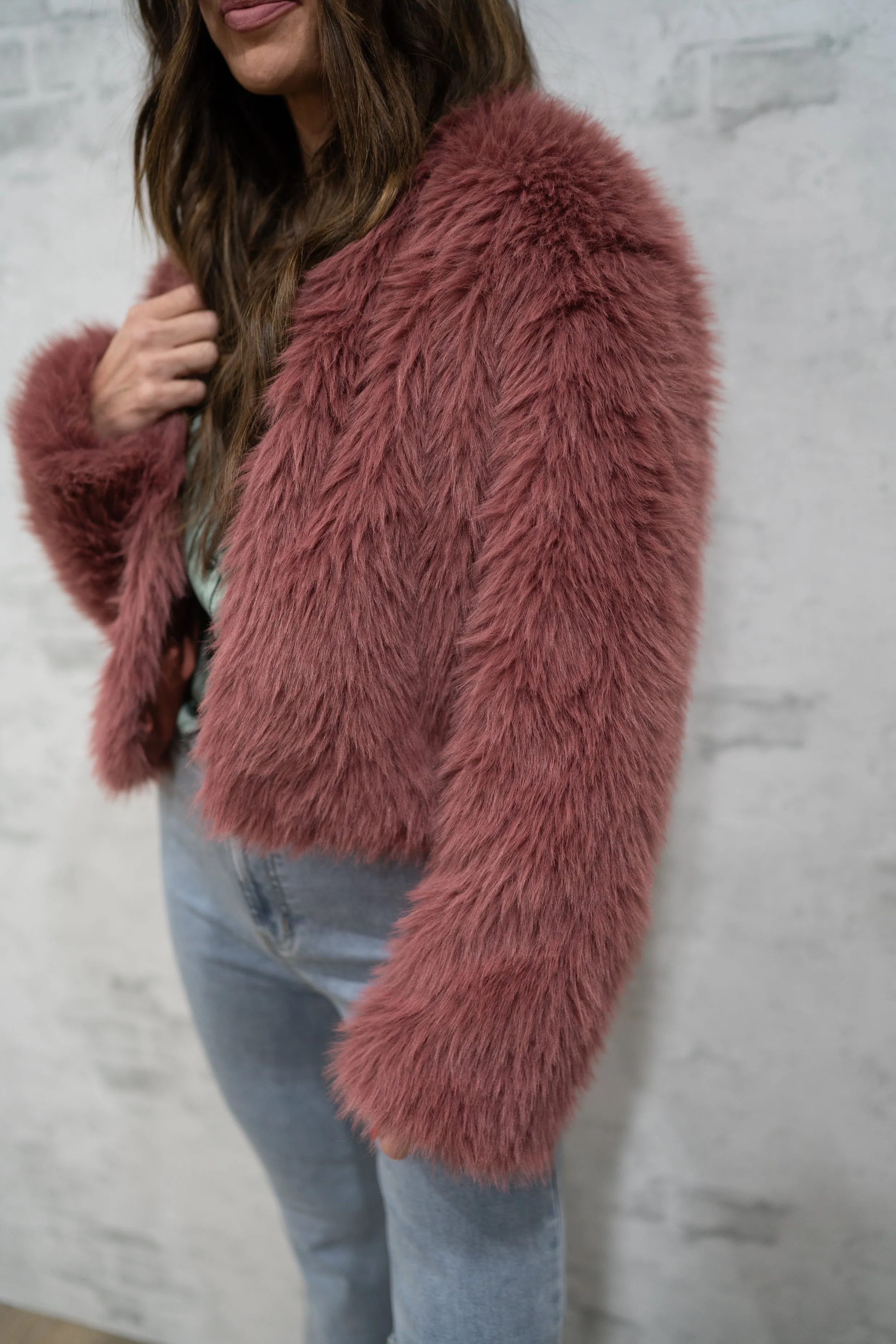 Lorenzo Fur Jacket sold by Goldie Lew product image thumbnail 4