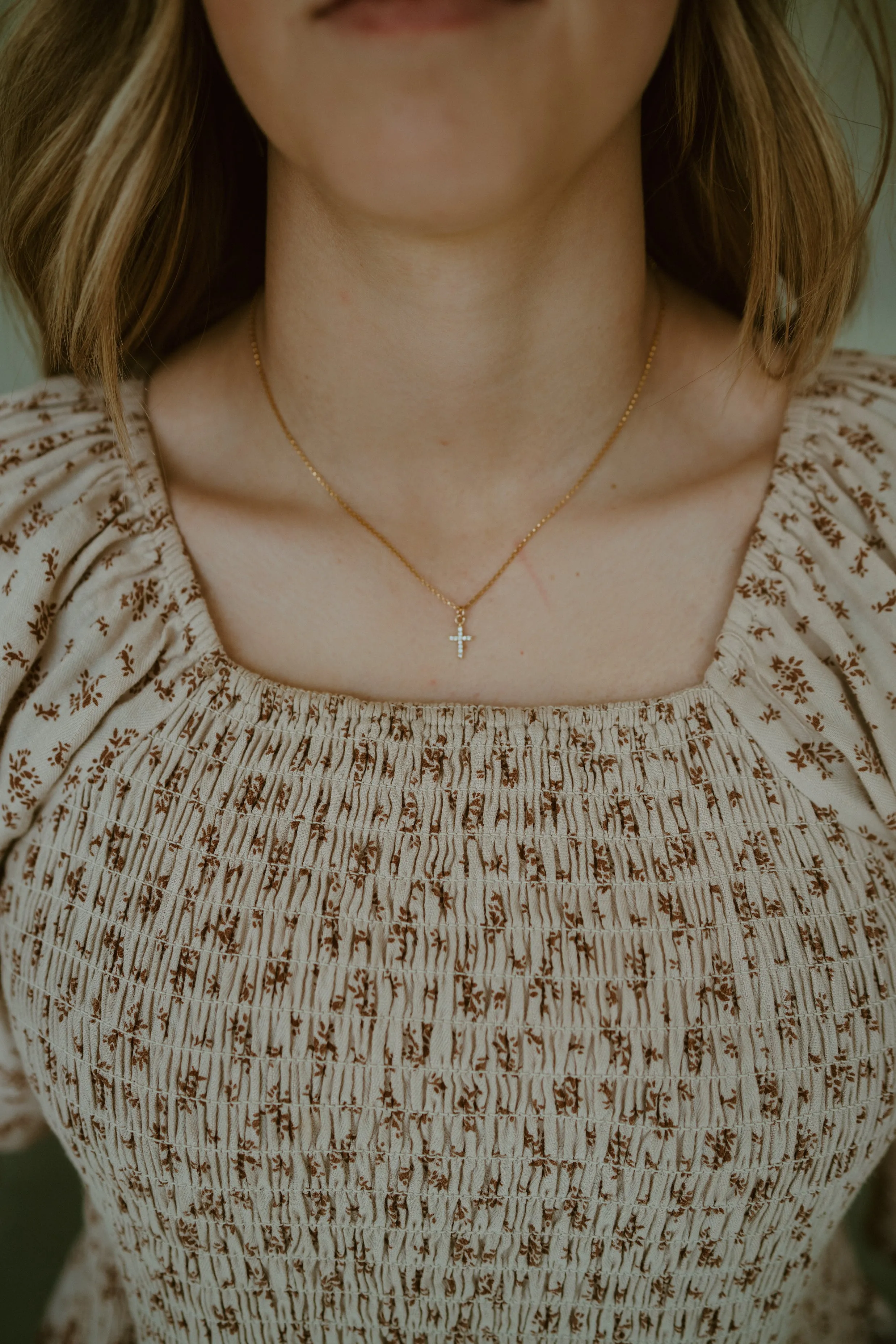 Kella Cross Necklace | #4 sold by Goldie Lew product image thumbnail 3