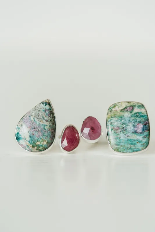 Randy Ring | Ruby Fuchsite sold by Goldie Lew