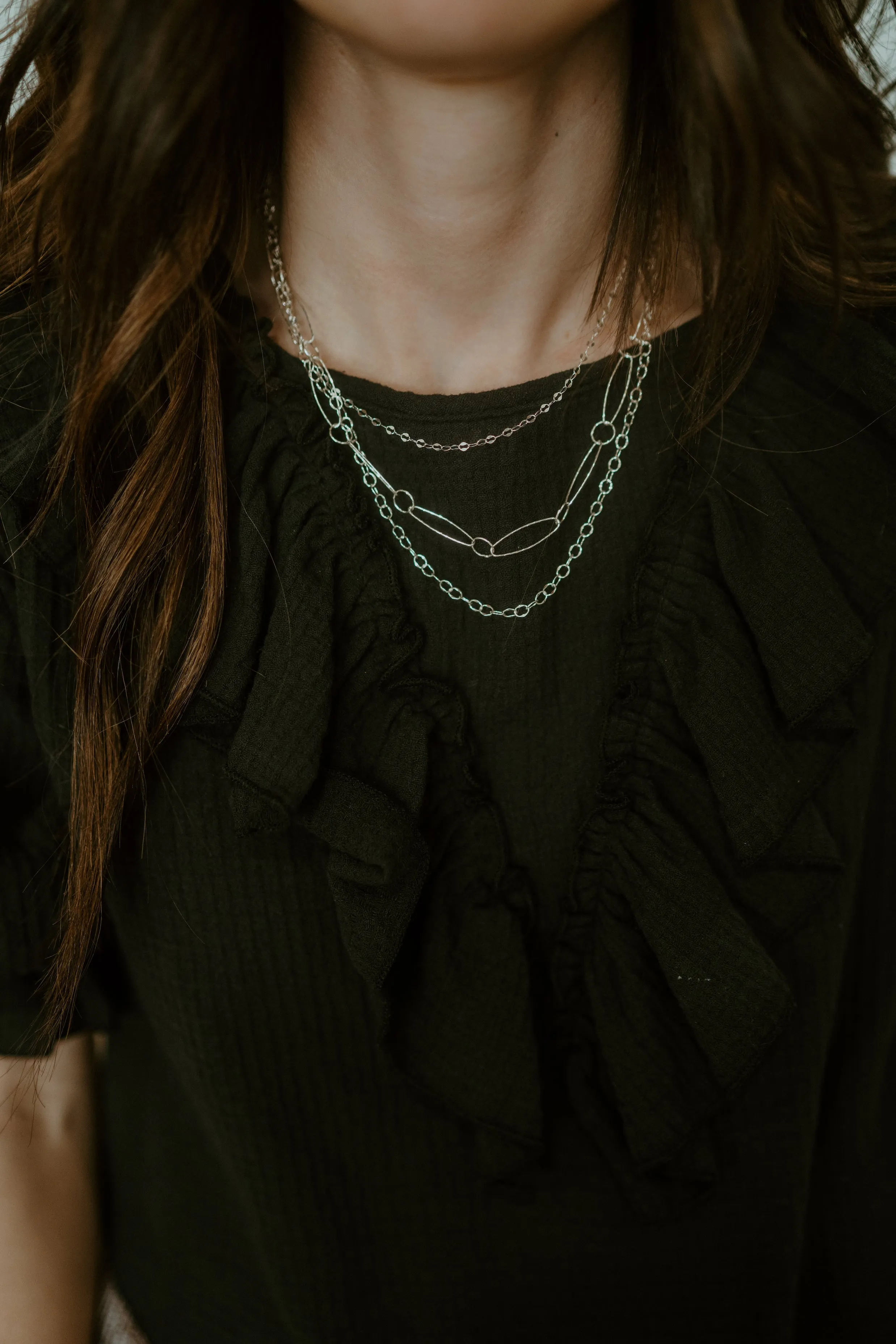 Apolline Necklace | Silver sold by Goldie Lew