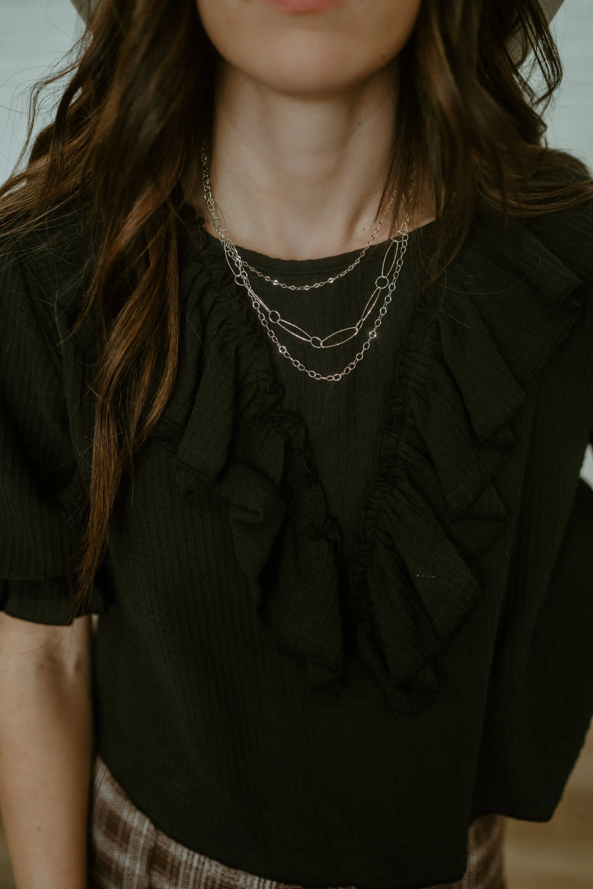 Apolline Necklace | Silver sold by Goldie Lew product image thumbnail 2