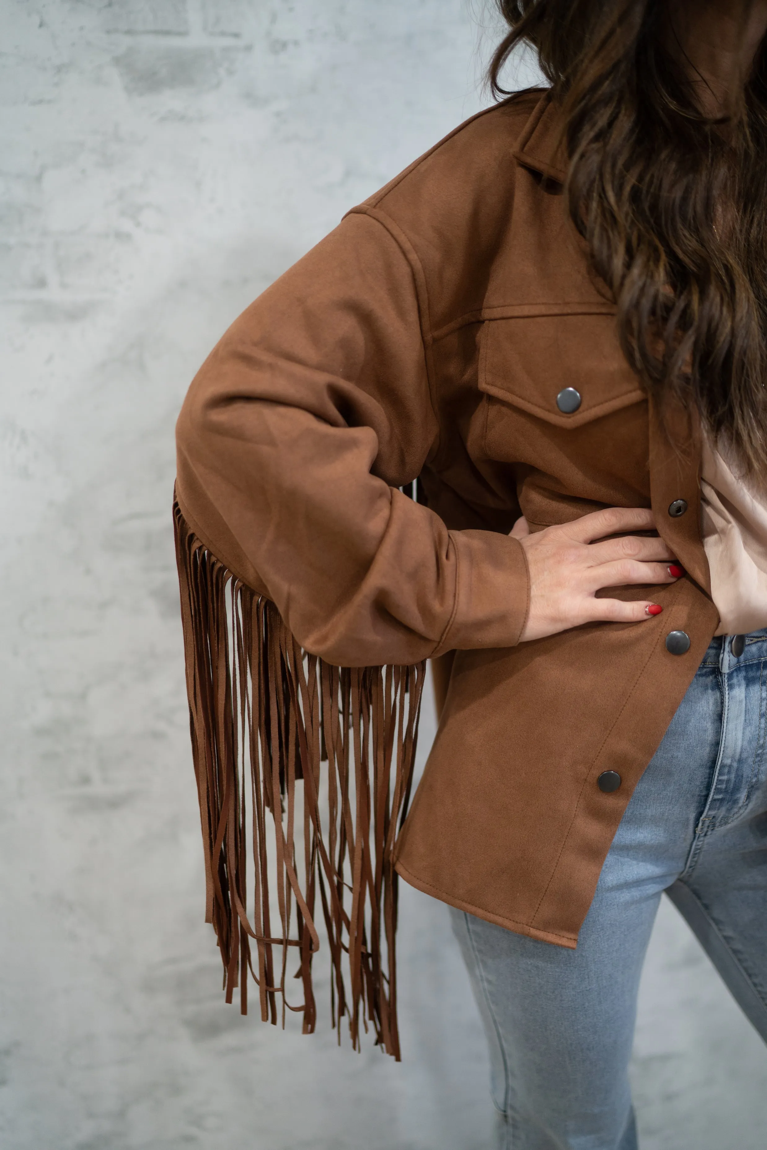 Tenley Fringe Jacket sold by Goldie Lew product image thumbnail 3