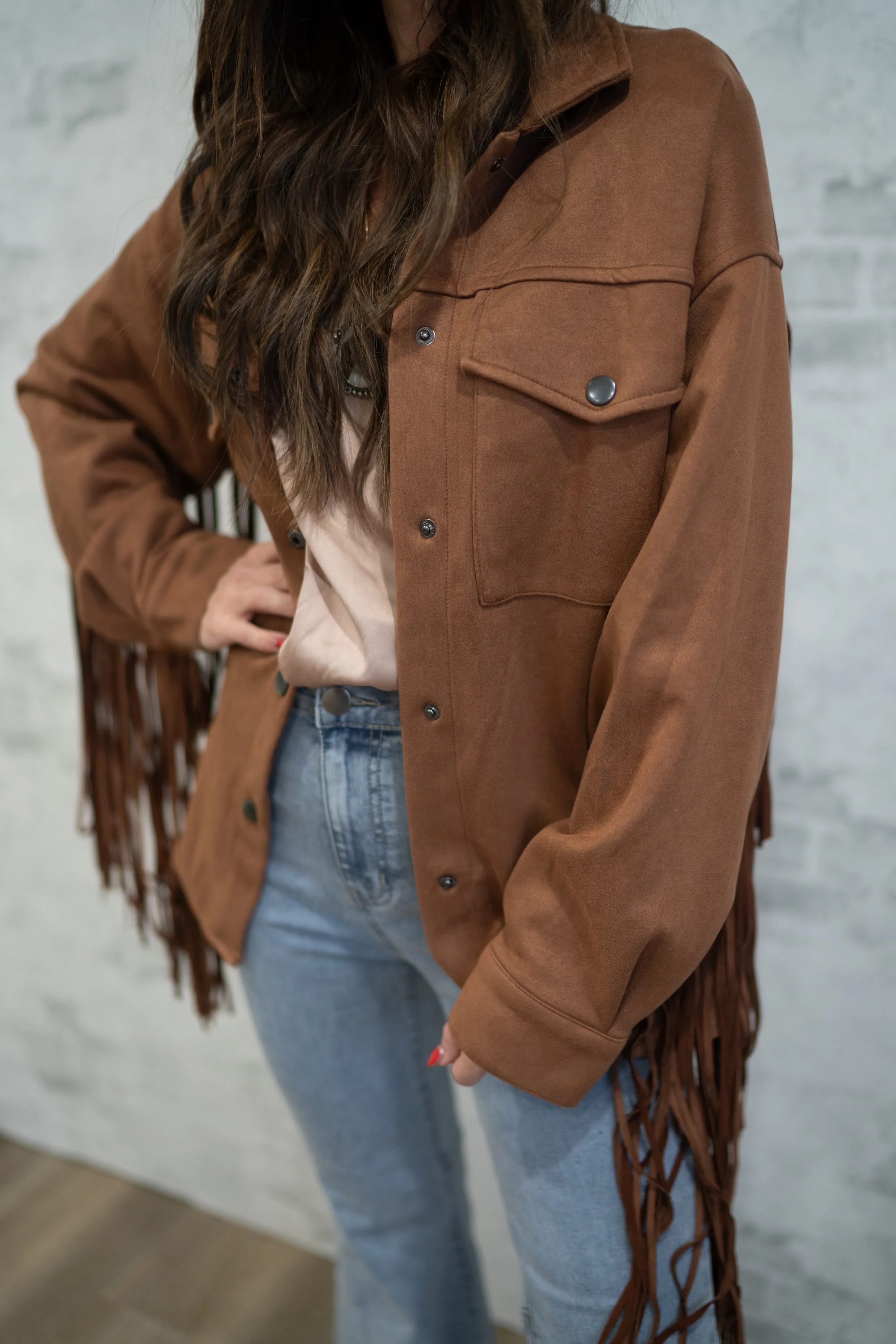 Tenley Fringe Jacket sold by Goldie Lew product image thumbnail 4