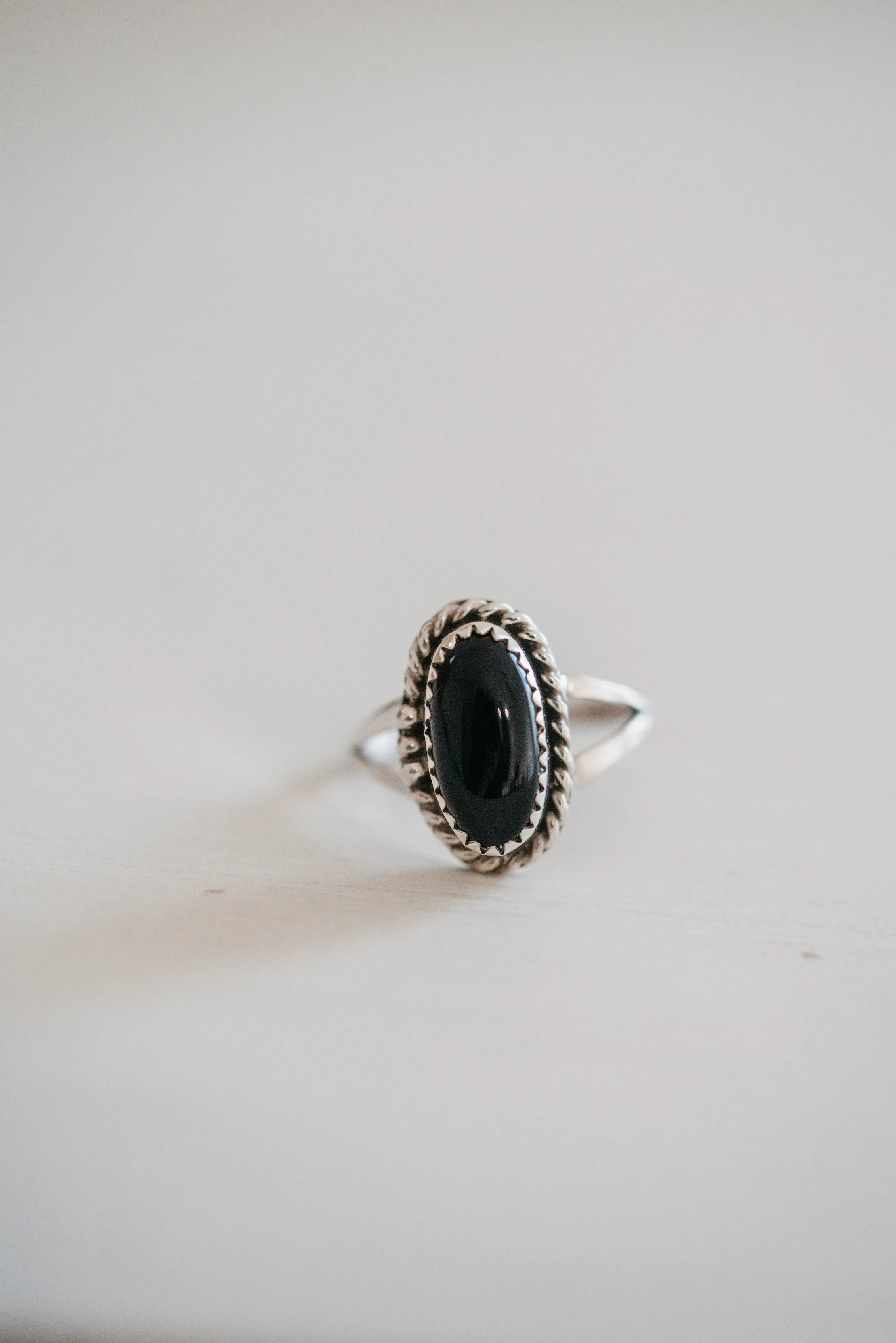 Jill Ring | Black Onyx sold by Goldie Lew
