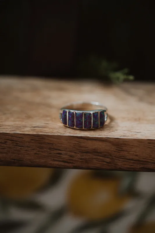 Cru Ring | Purple Opal - FINAL SALE sold by Goldie Lew