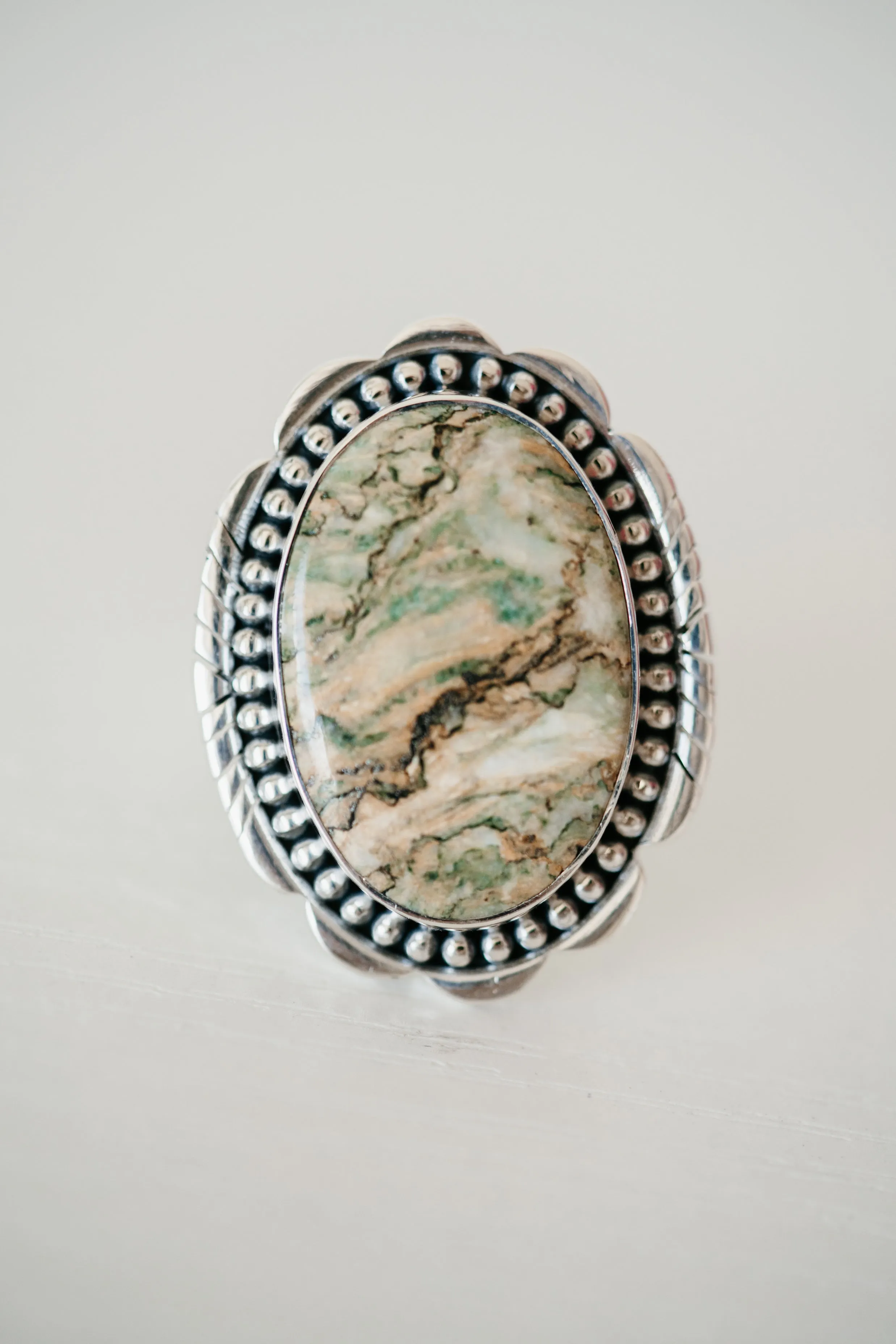 Bristol Ring | Mariposite sold by Goldie Lew product image thumbnail 4