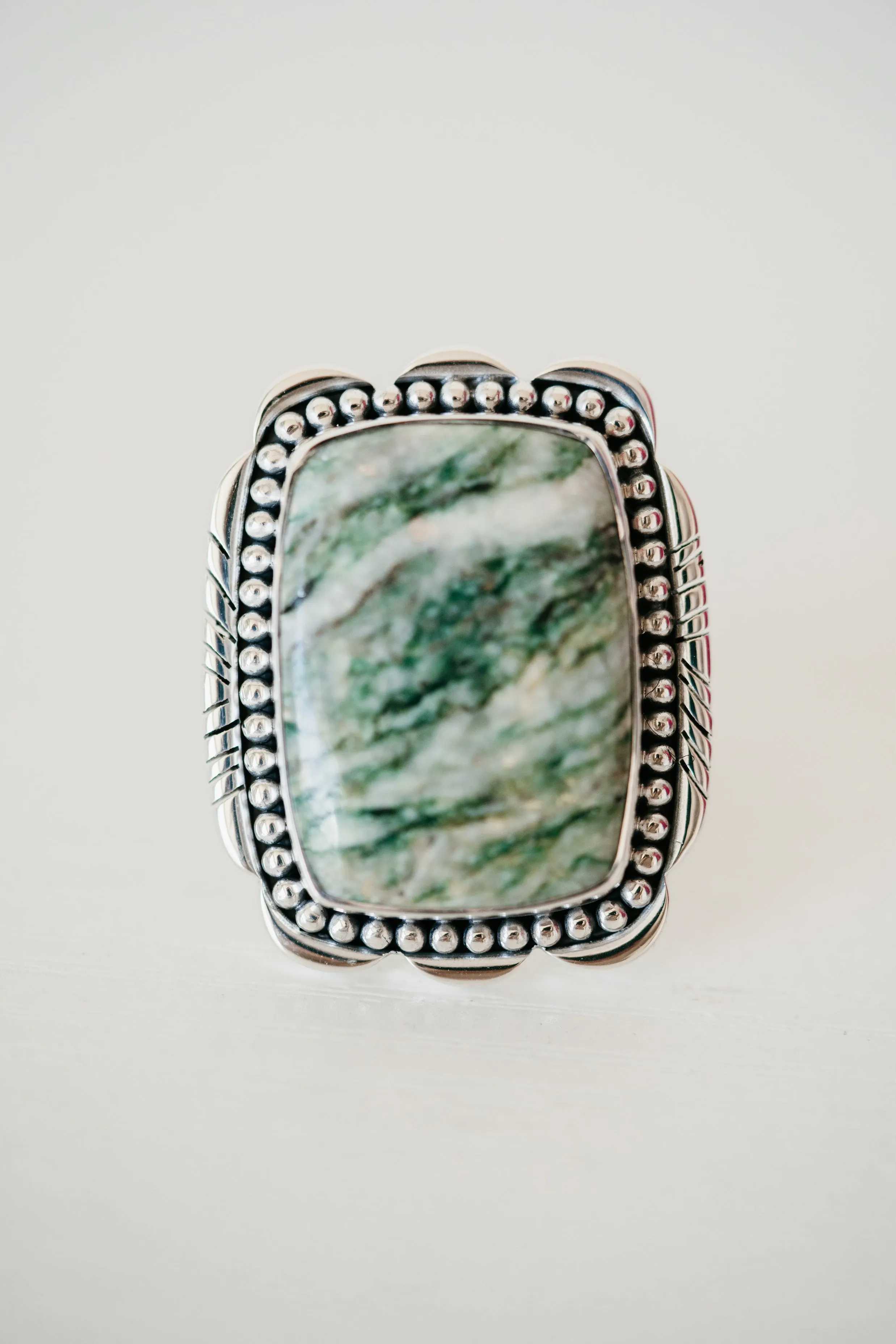 Bristol Ring | Mariposite sold by Goldie Lew