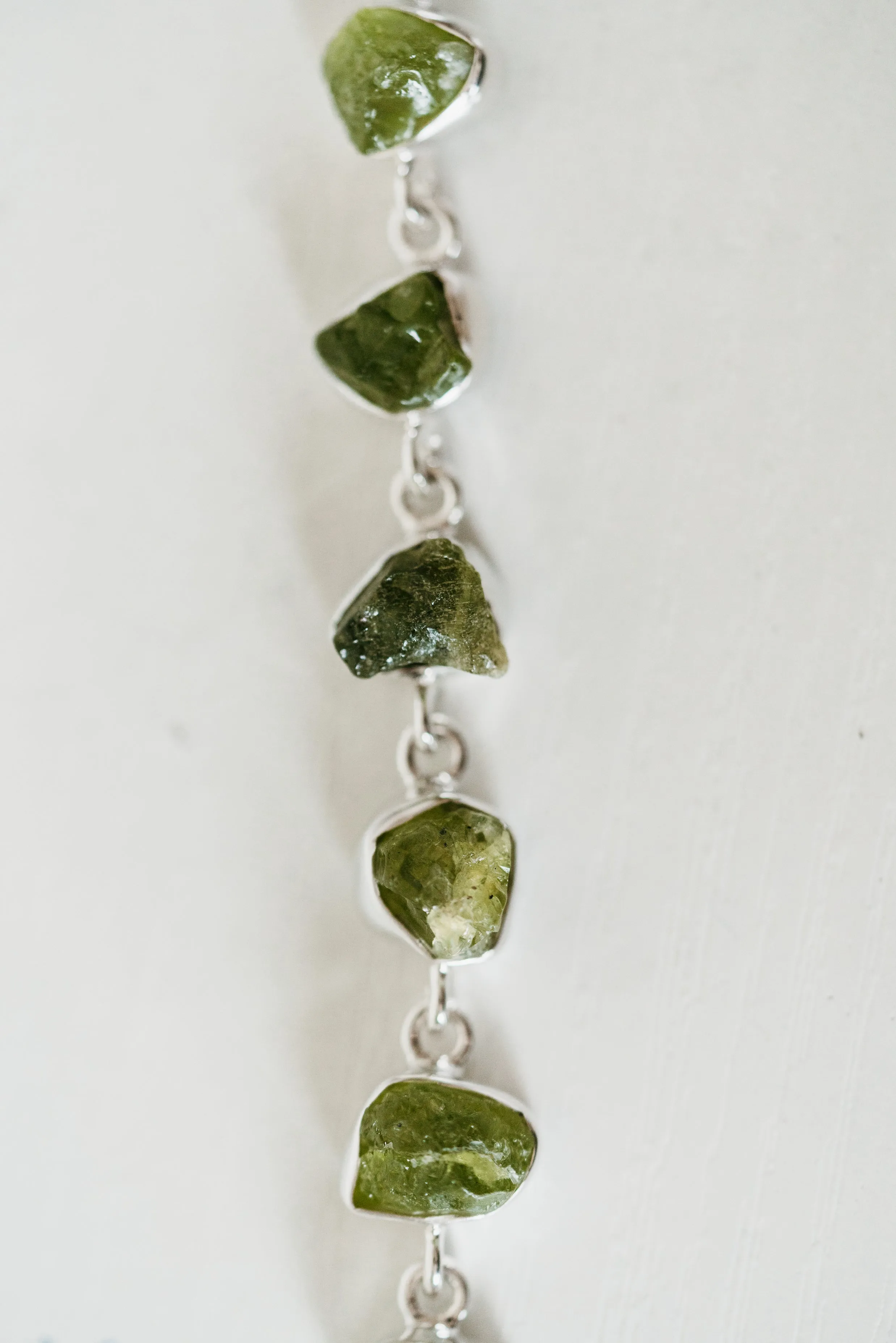 Toria Bracelet | Peridot sold by Goldie Lew product image thumbnail 2