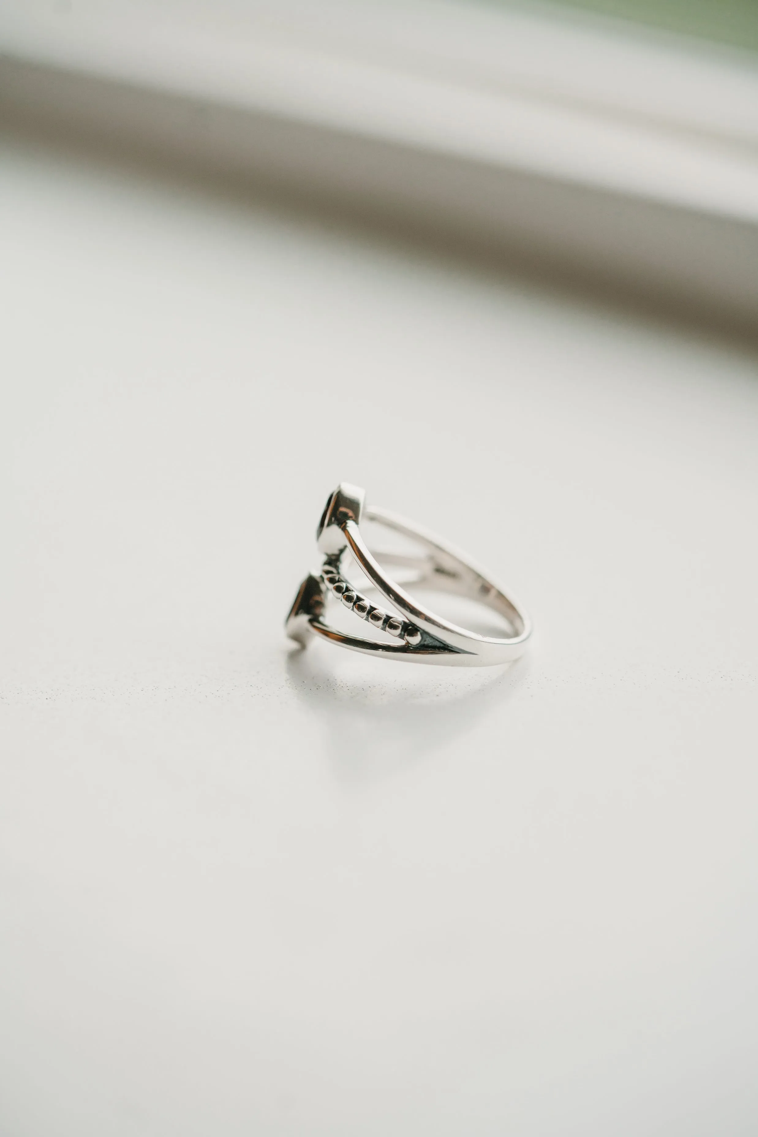 Ruby Ring | Red Garnet sold by Goldie Lew product image thumbnail 3