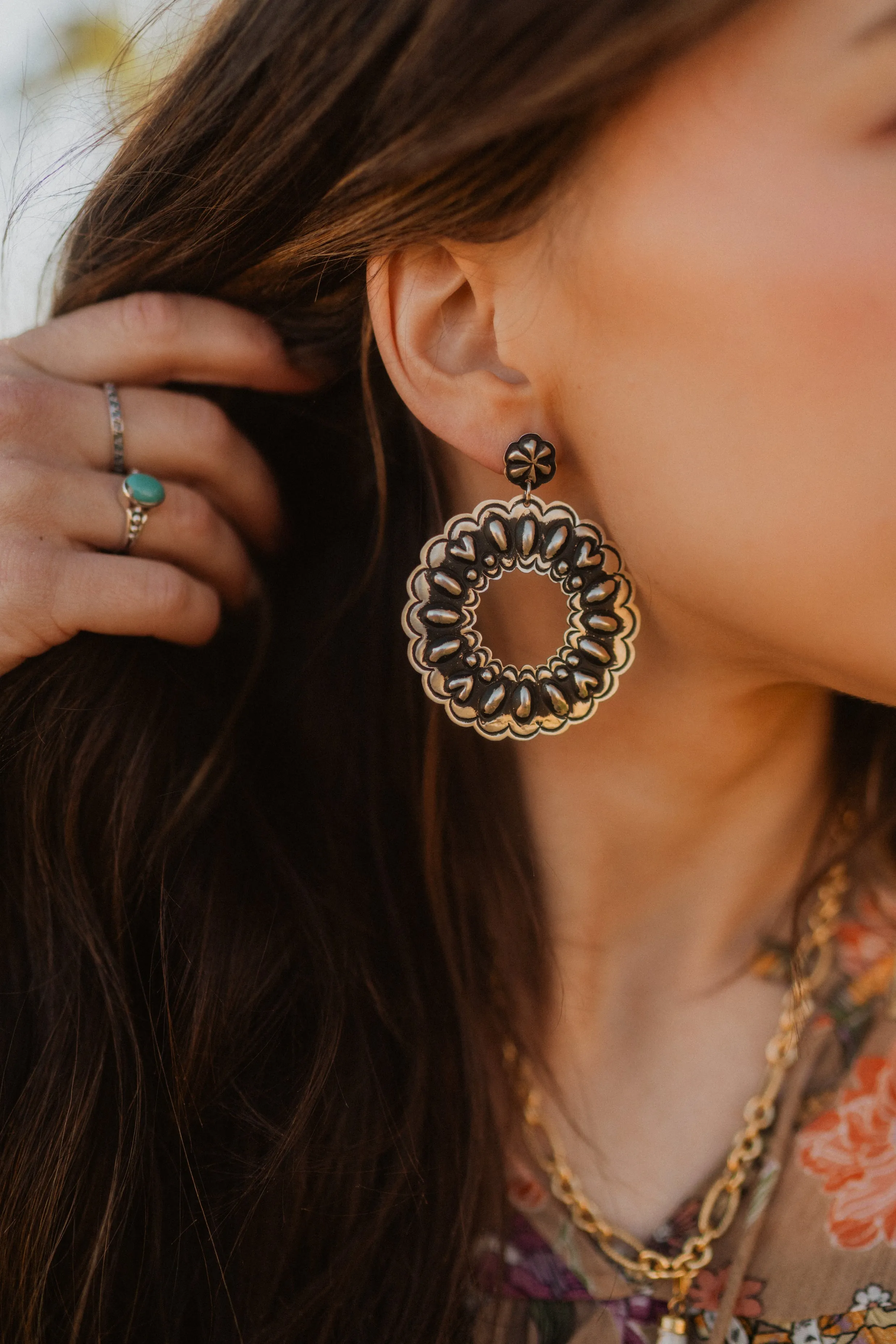 Sunset Earrings sold by Goldie Lew product image thumbnail 5