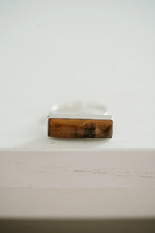 Eddison Ring | Tiger's Eye sold by Goldie Lew