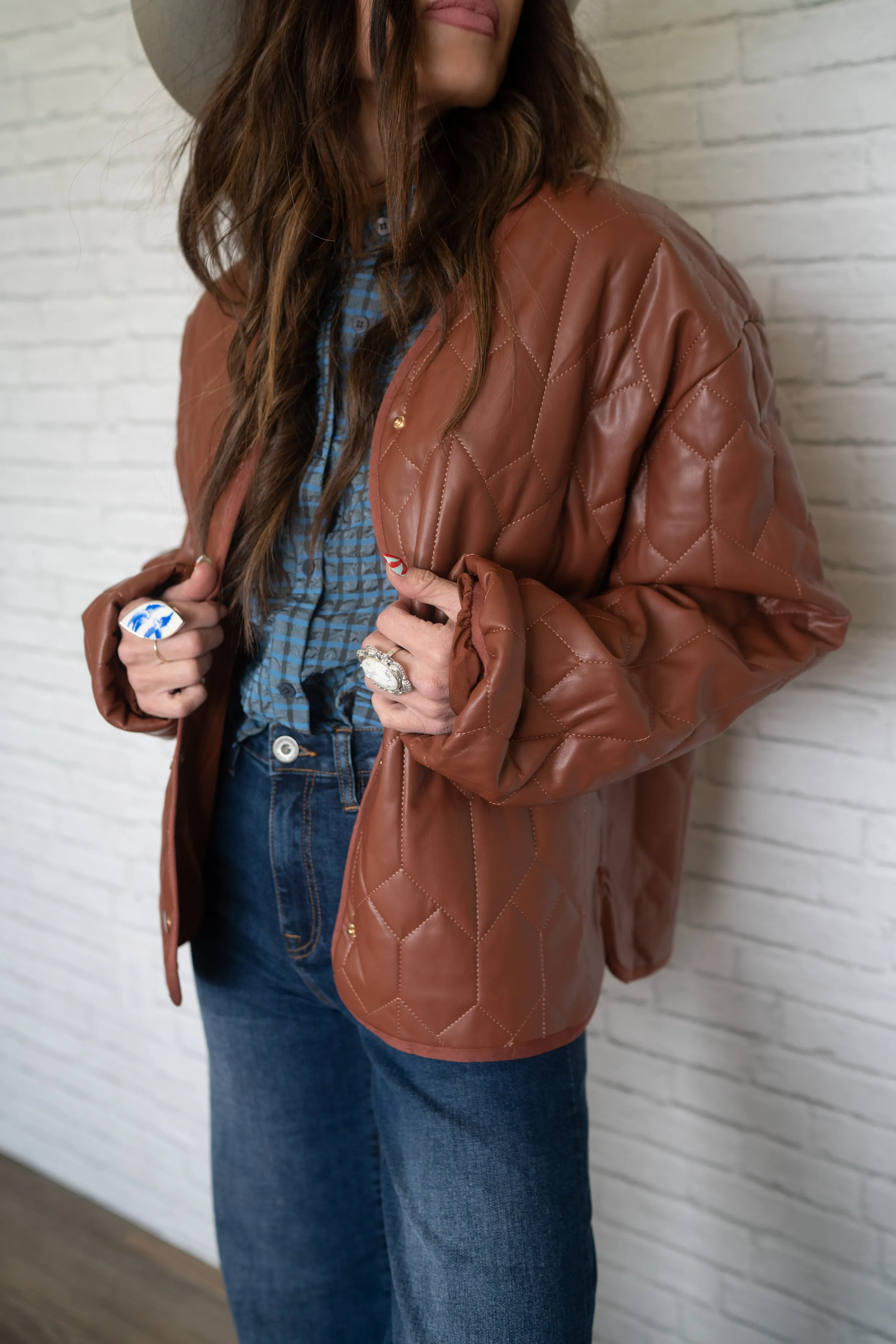 Elda Quilted Jacket sold by Goldie Lew product image thumbnail 5