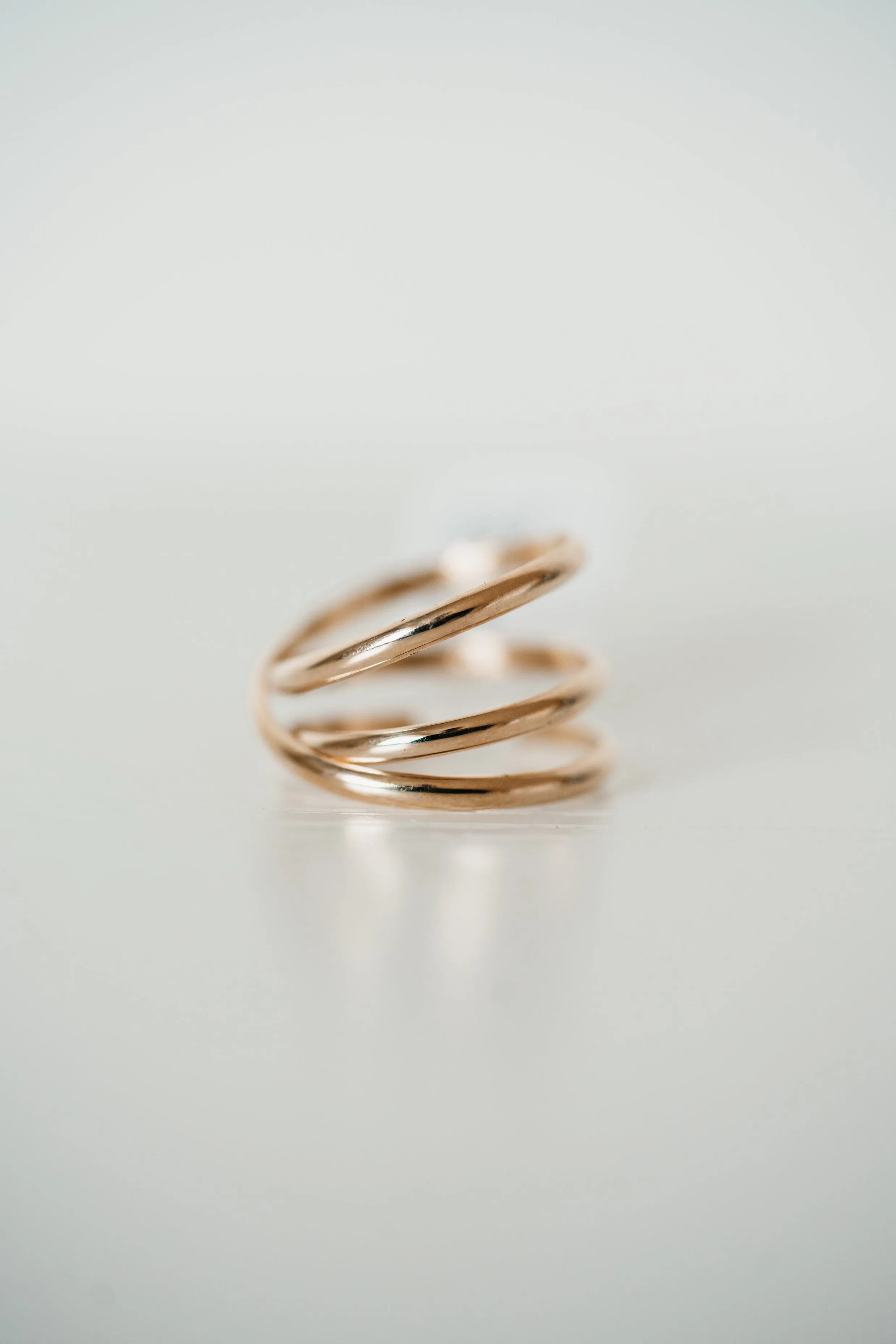 Swirl Ring | #1 | Gold Filled sold by Goldie Lew product image thumbnail 3