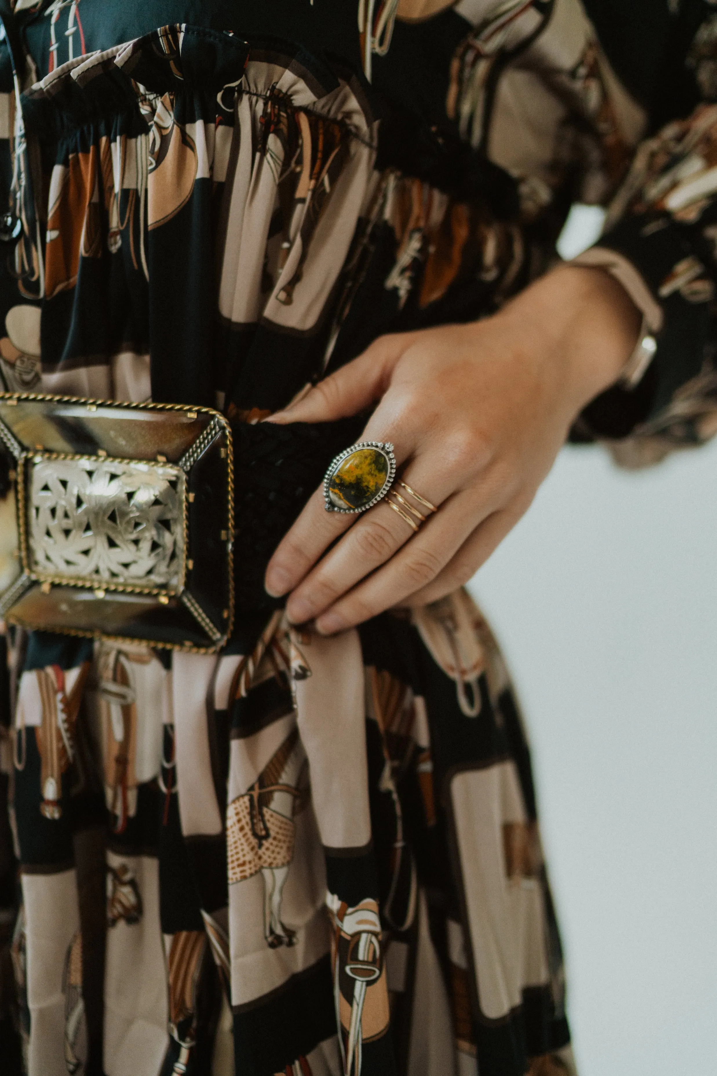 Swirl Ring | #1 | Gold Filled sold by Goldie Lew product image thumbnail 2