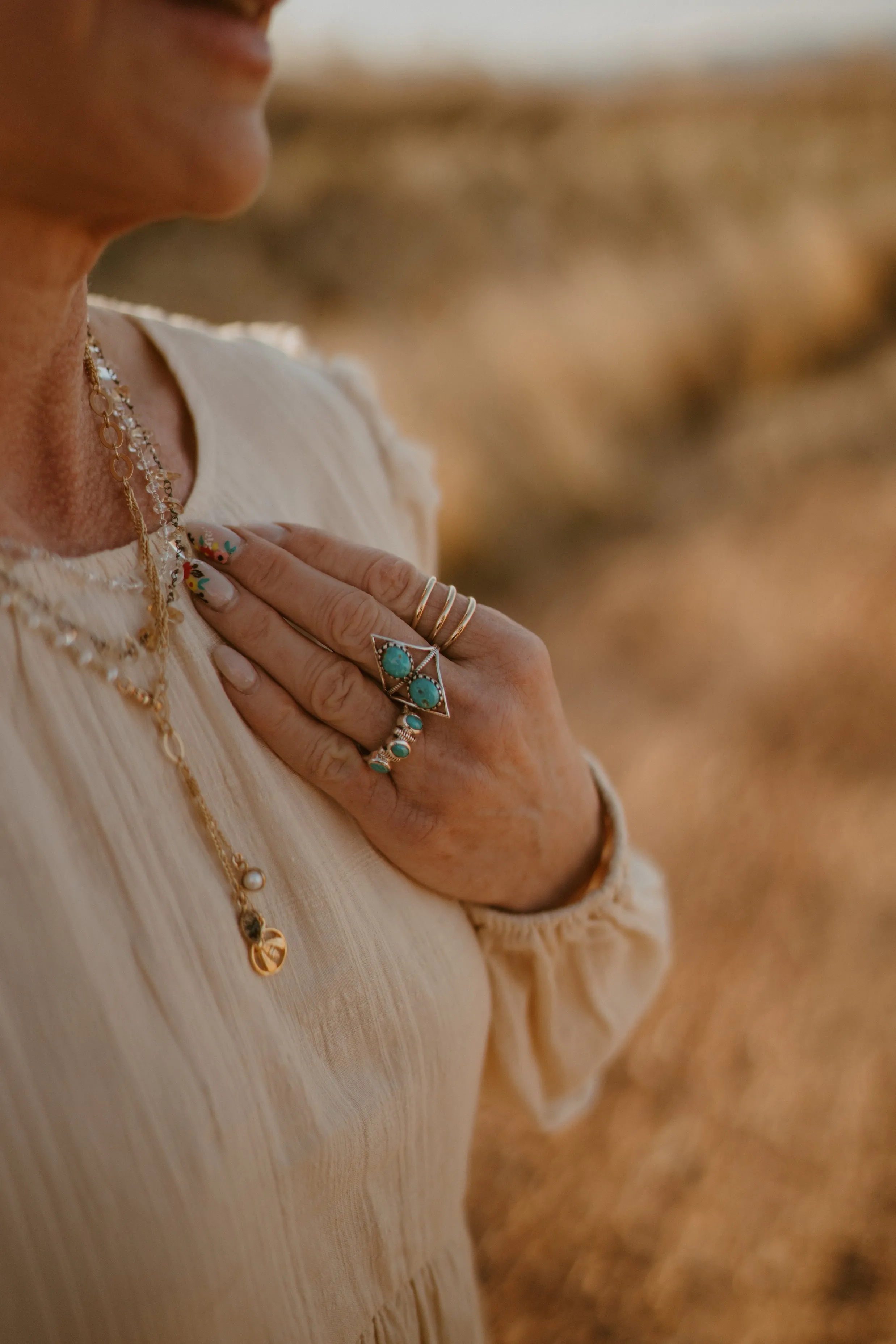 Swirl Ring | #1 | Gold Filled sold by Goldie Lew product image thumbnail 5