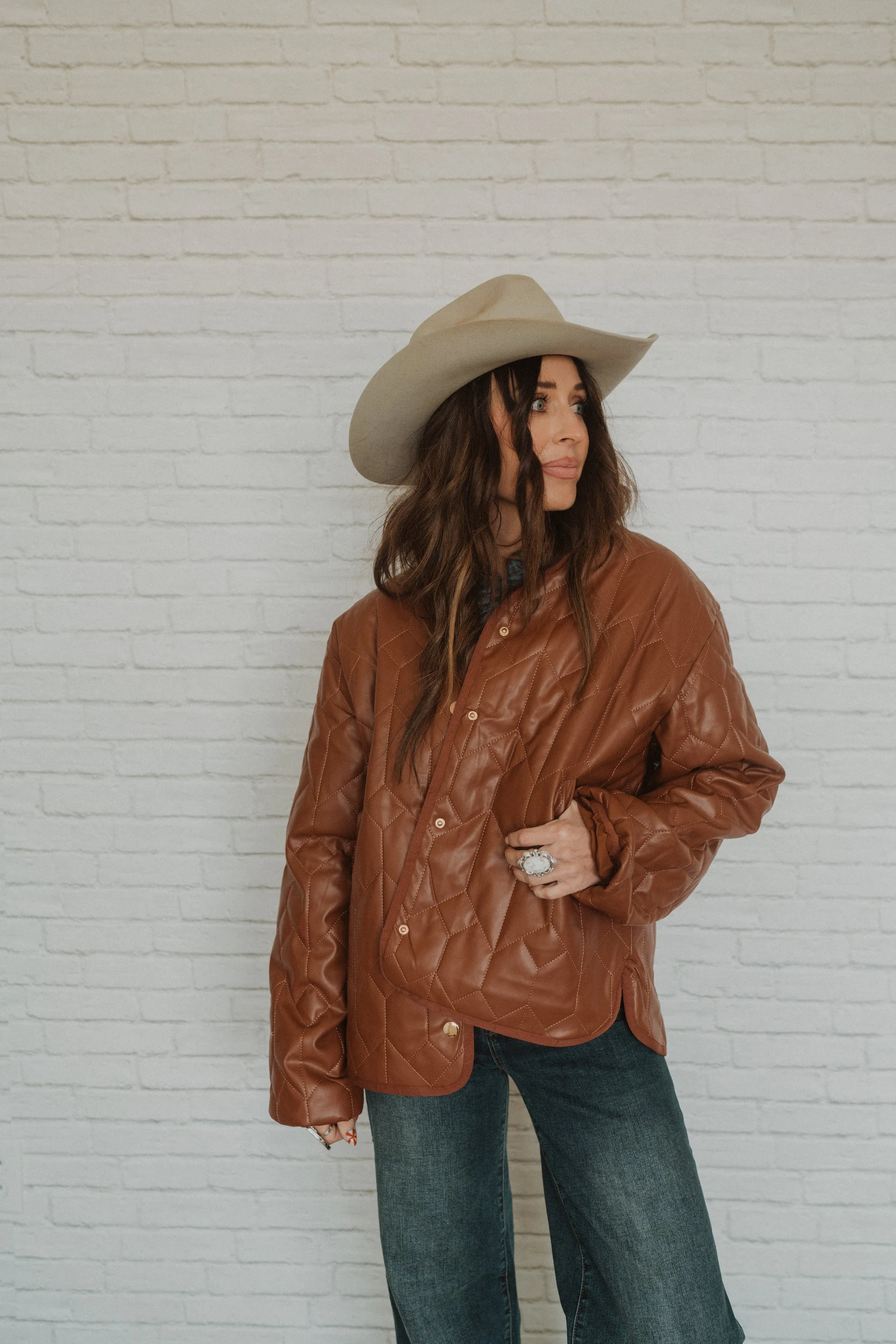 Elda Quilted Jacket sold by Goldie Lew