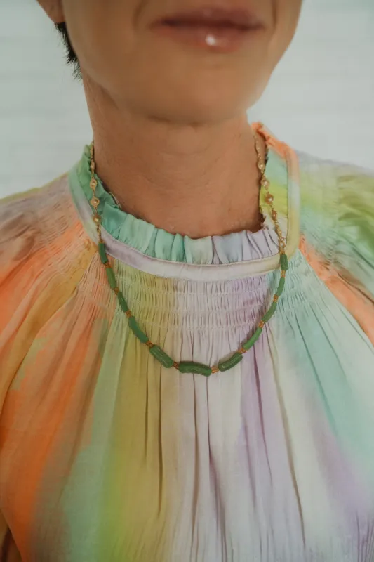 Finley Necklace | Gold - FINAL SALE sold by Goldie Lew