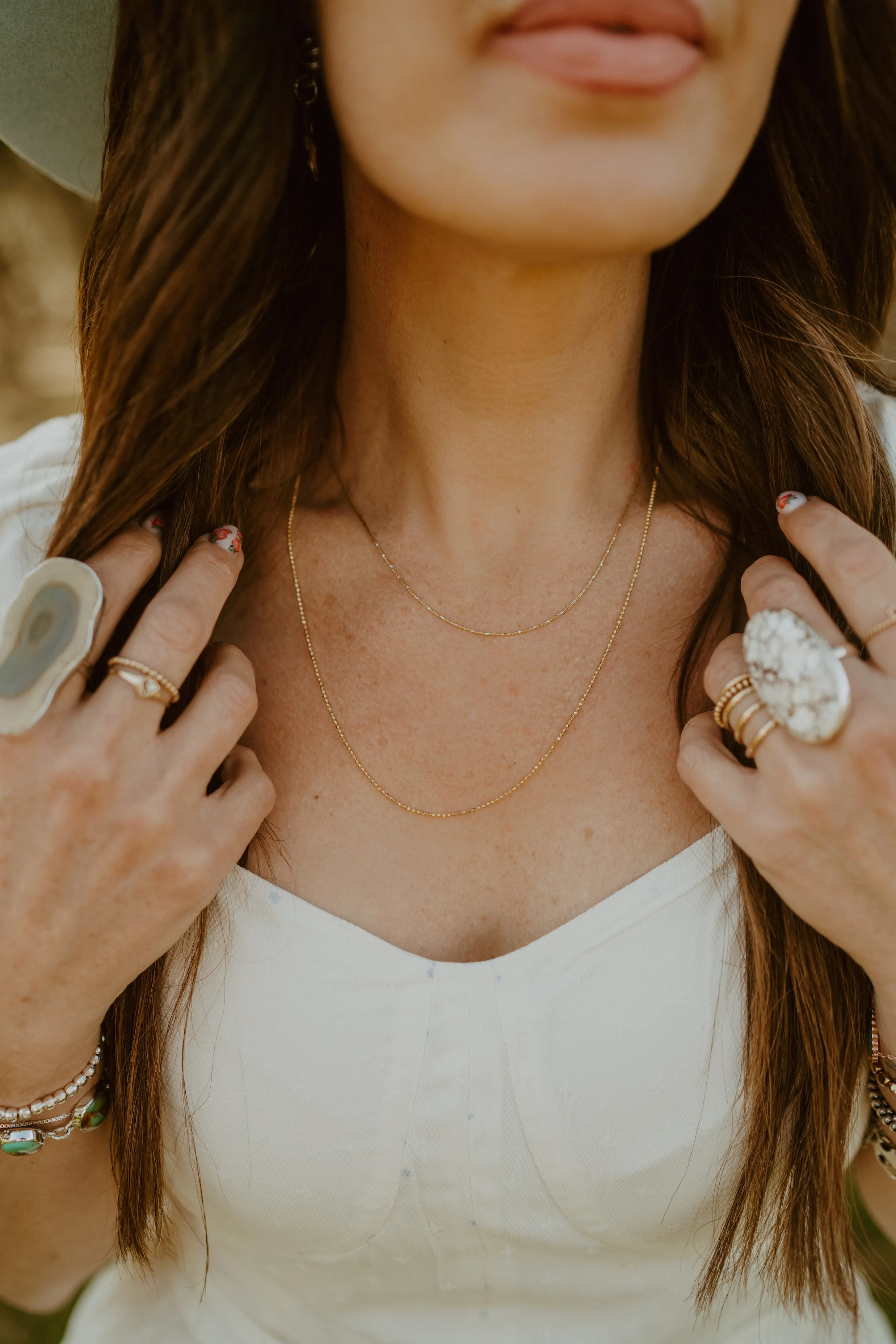 Jasmine Necklace sold by Goldie Lew product image thumbnail 2