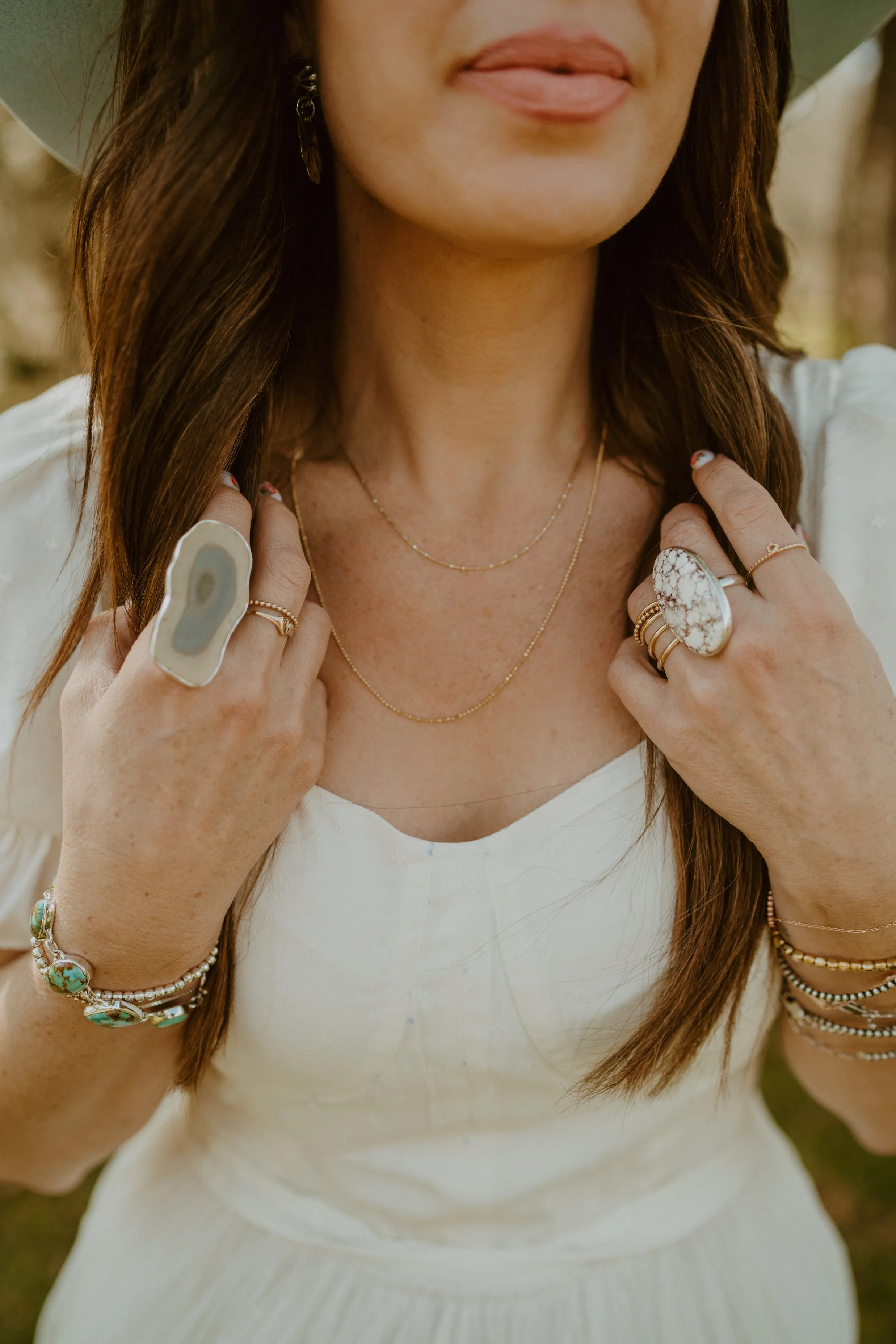 Jasmine Necklace sold by Goldie Lew