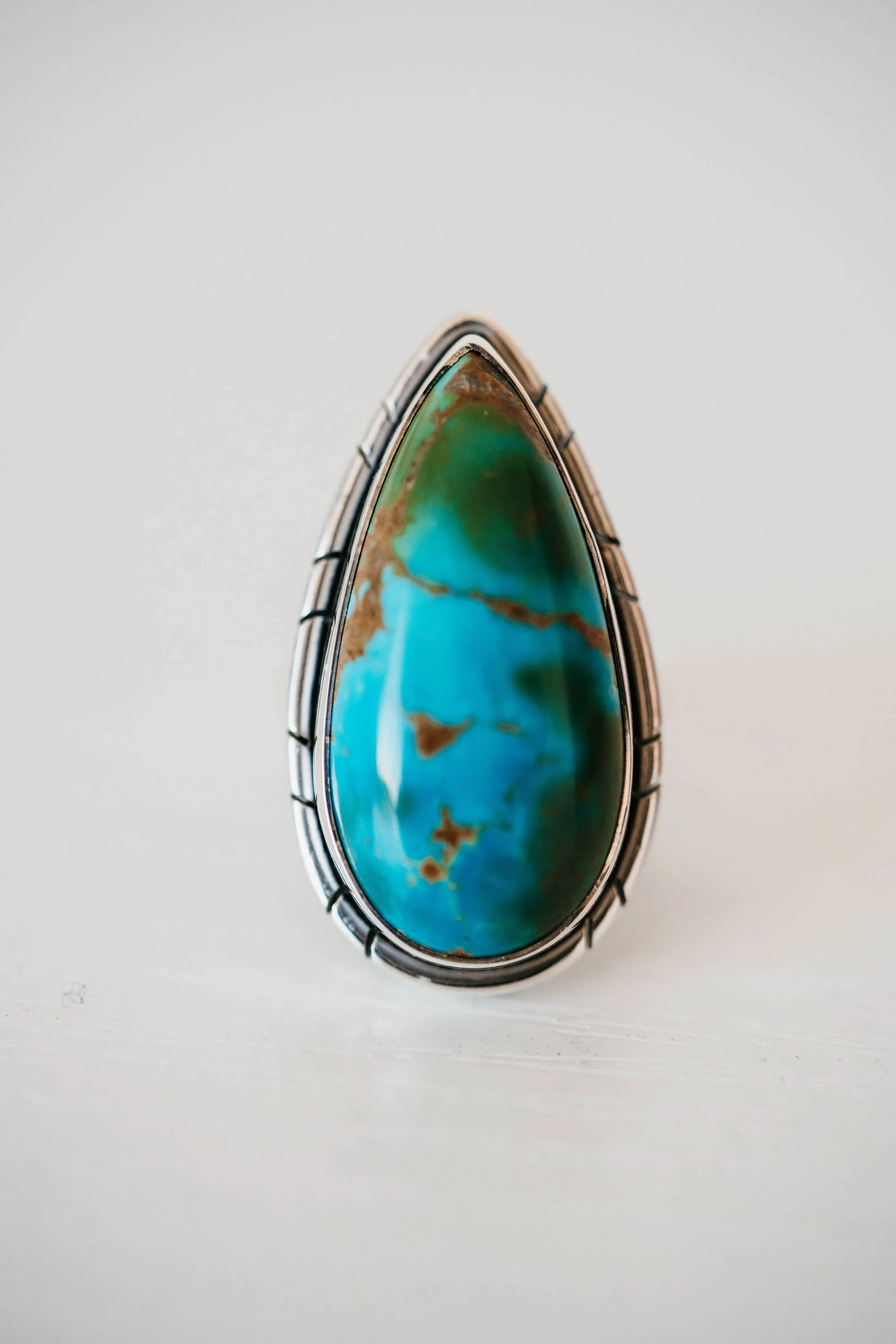Dawn Ring | Turquoise sold by Goldie Lew product image thumbnail 3